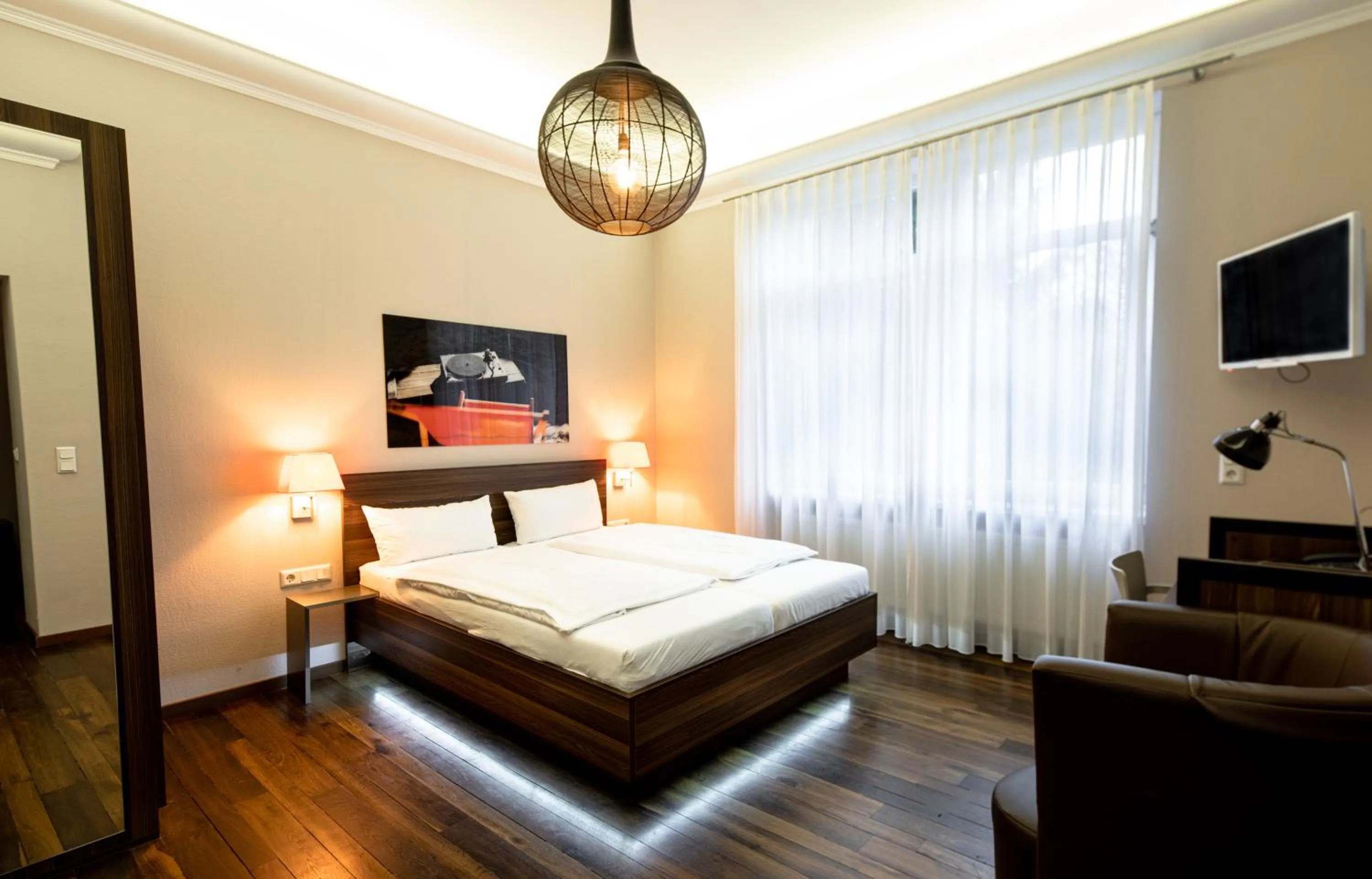 Photo of the whole room, Bed in BoardingWorld Heidelberg