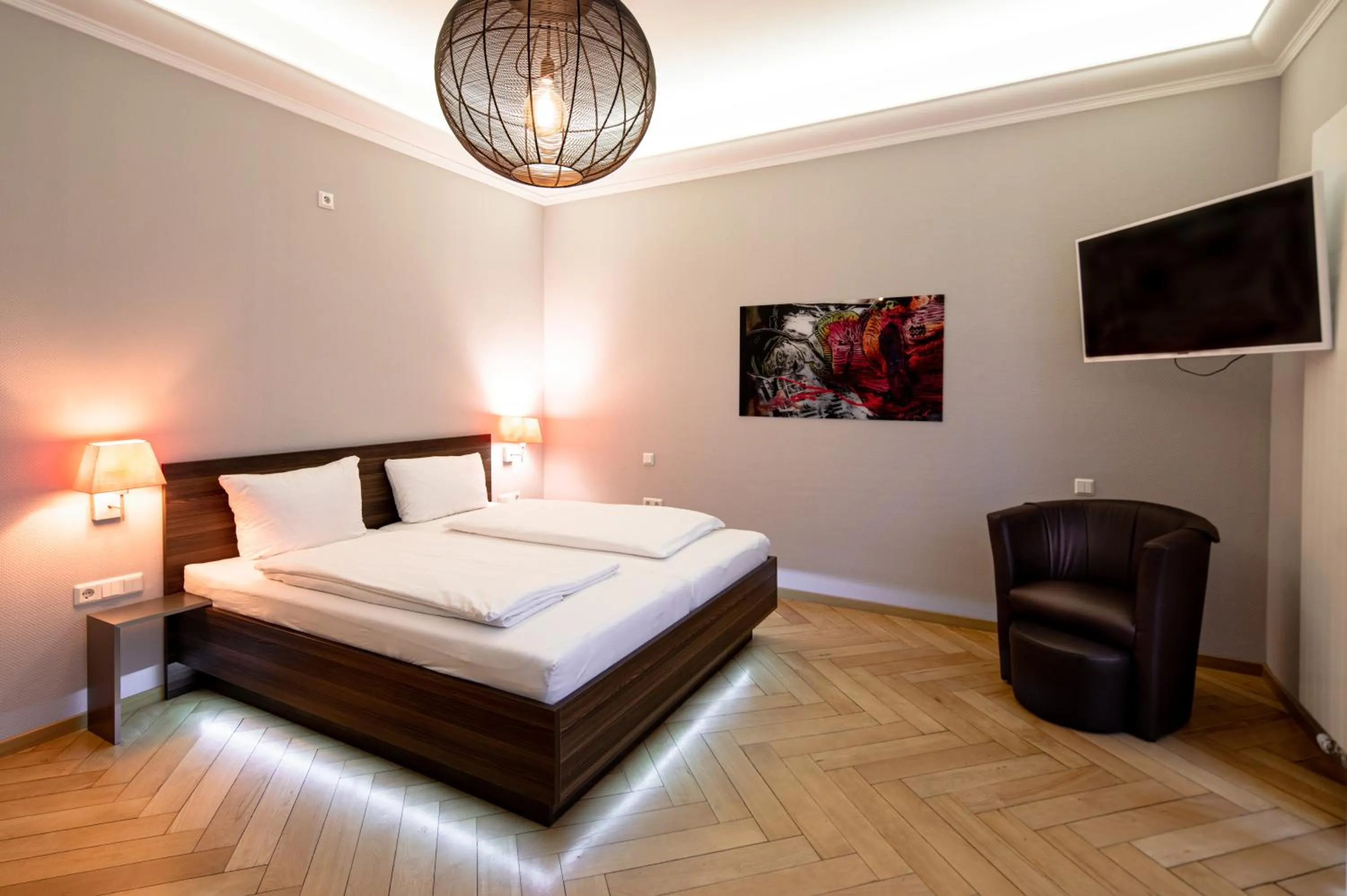 Photo of the whole room, Bed in BoardingWorld Heidelberg