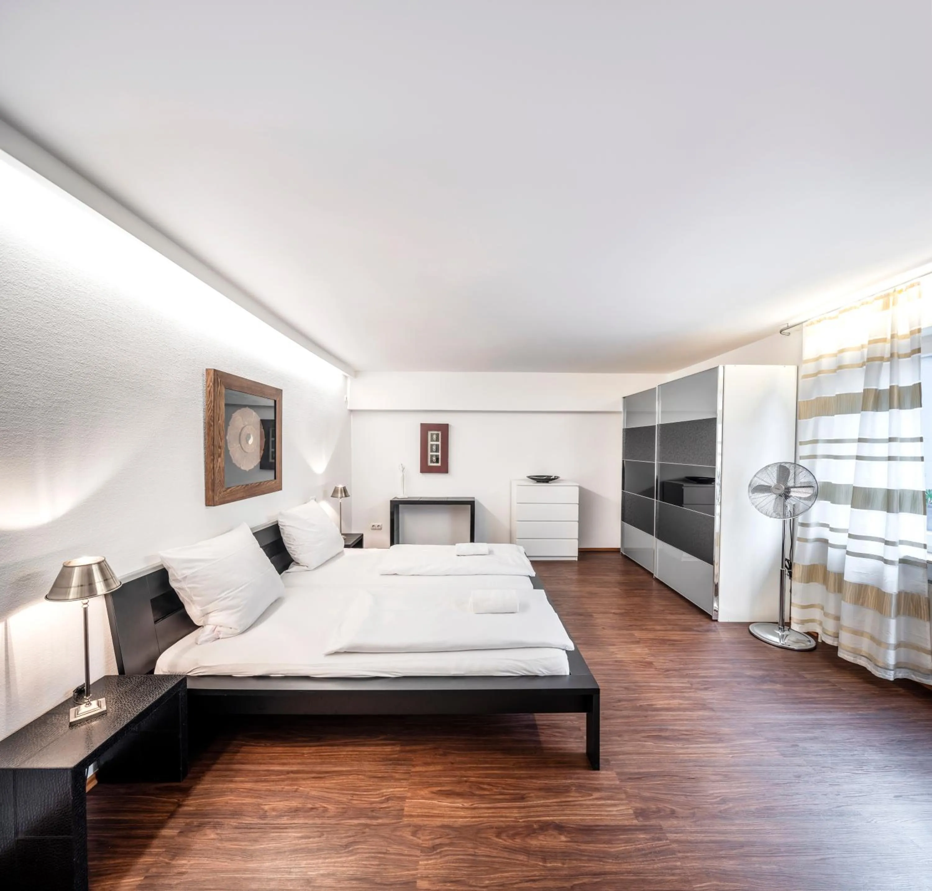 Bed in BoardingWorld Heidelberg