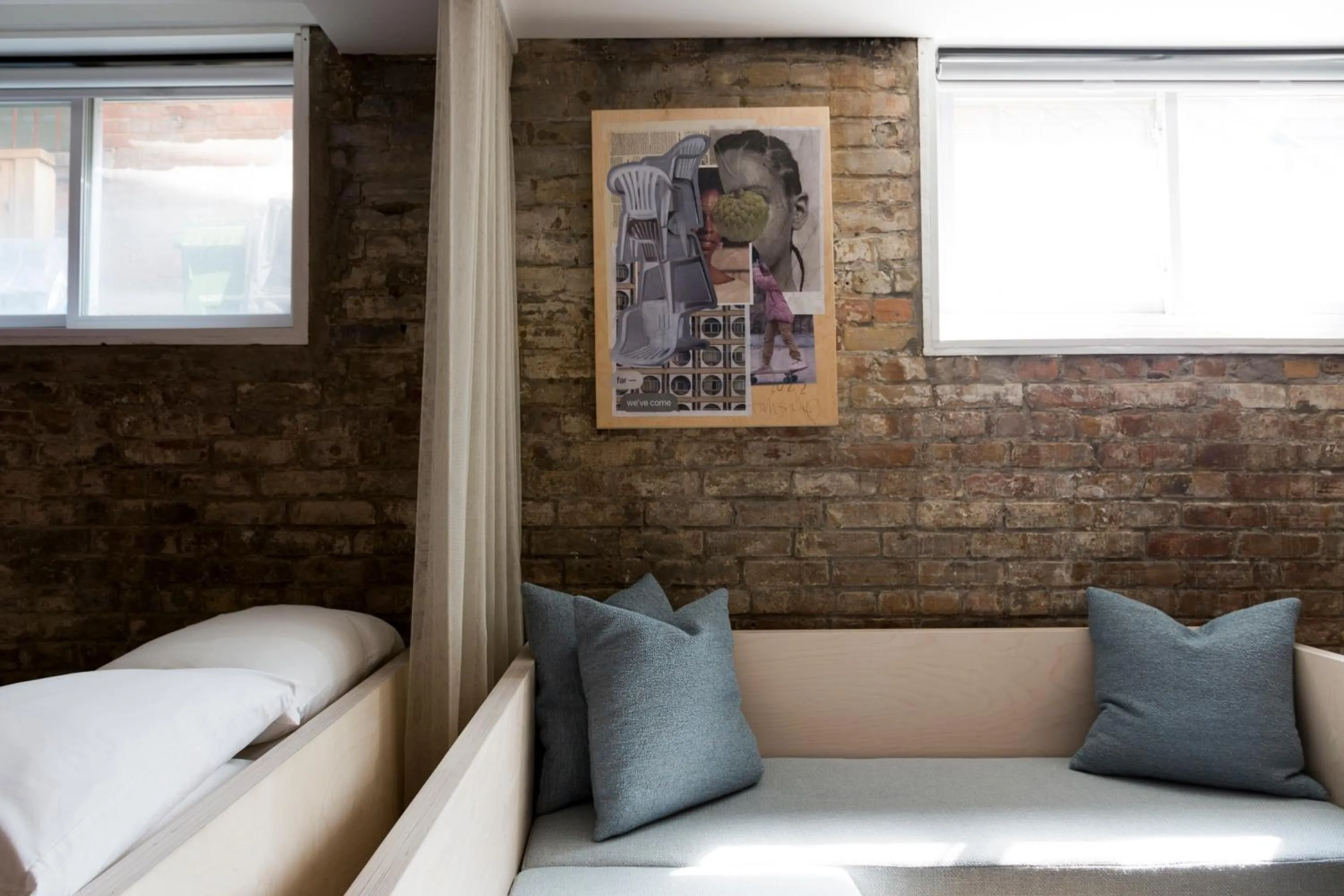 Living room, Bed in Ode