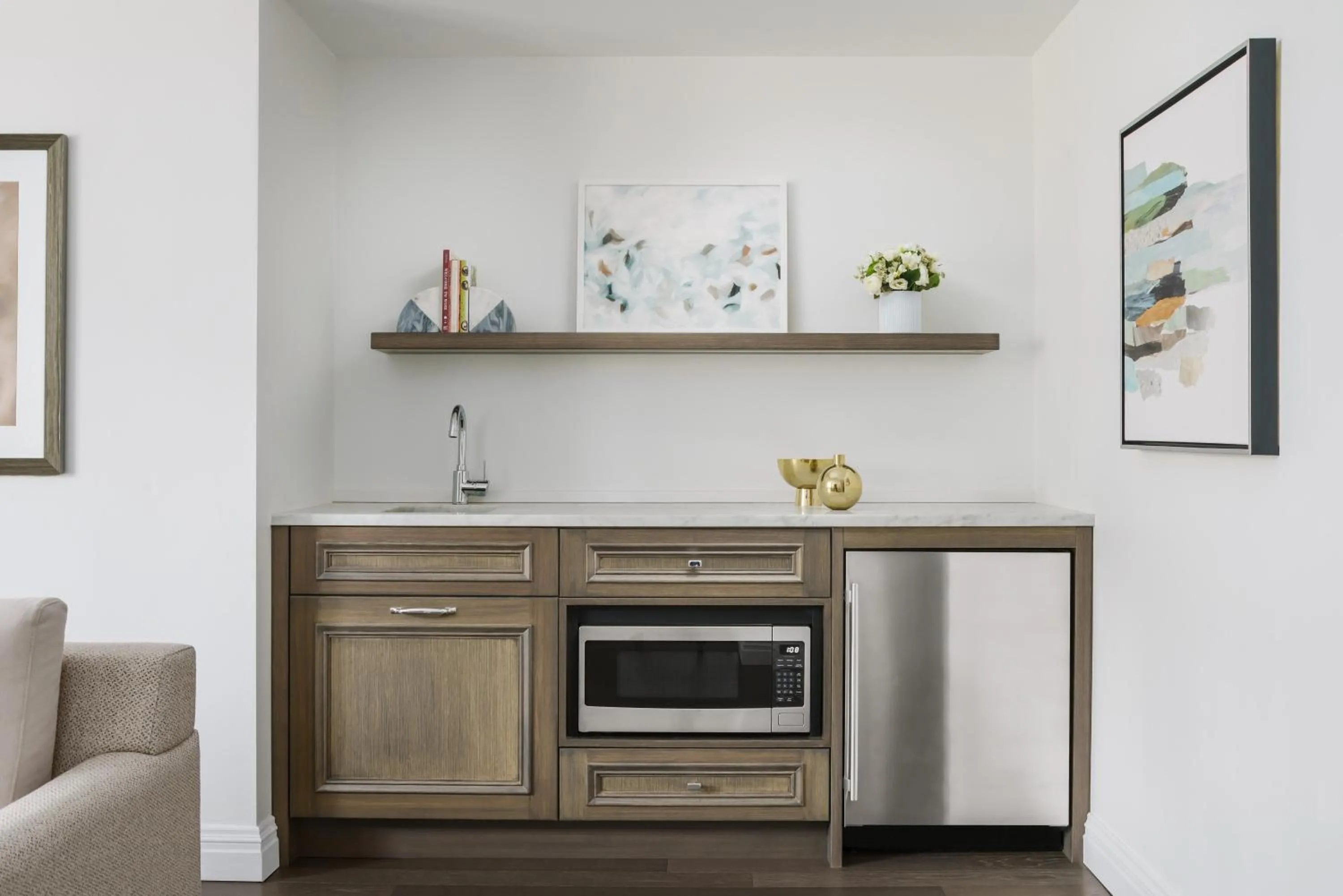 Kitchen or kitchenette in The Wallace Hotel