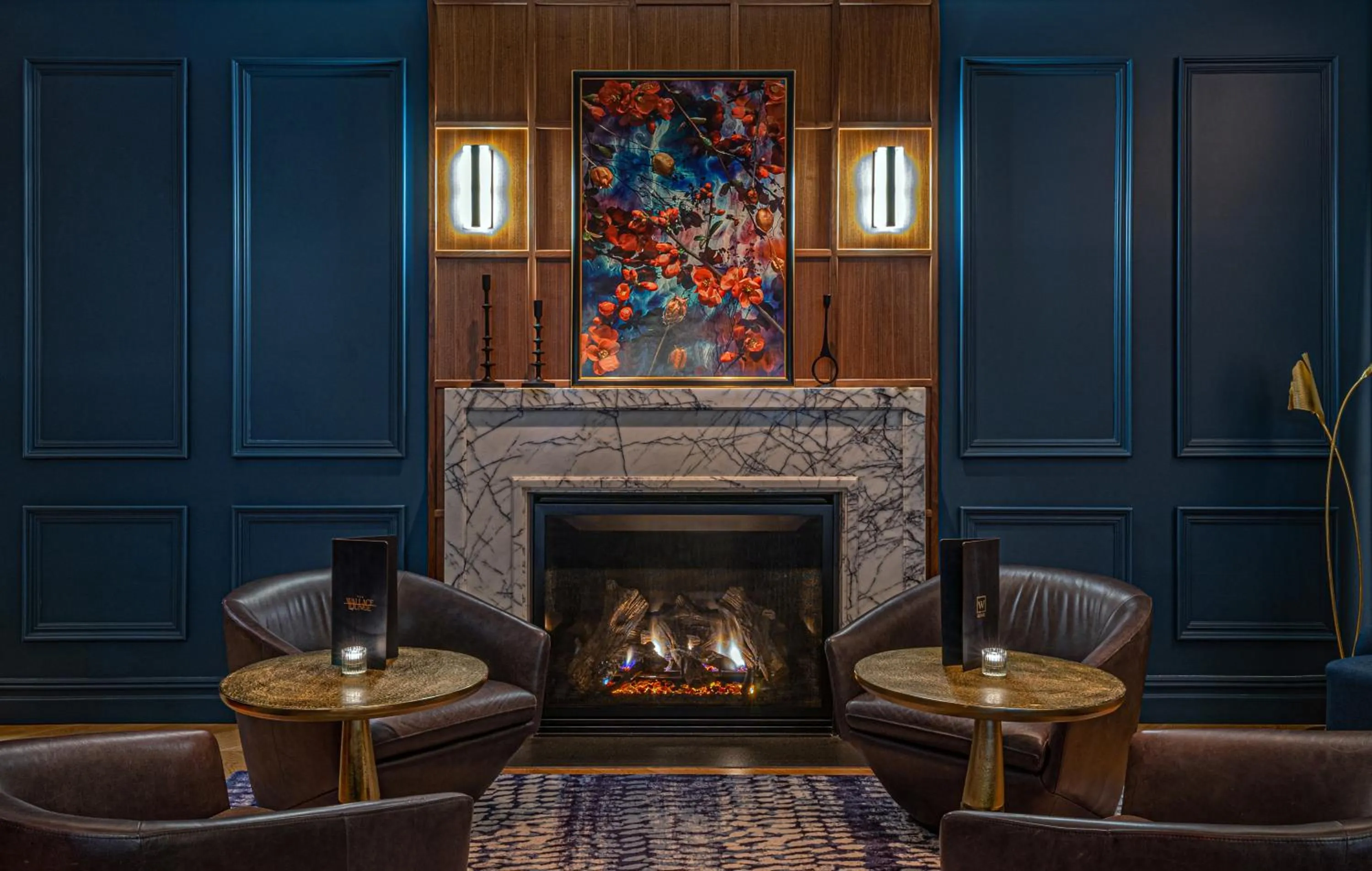 Lounge or bar in The Wallace Hotel