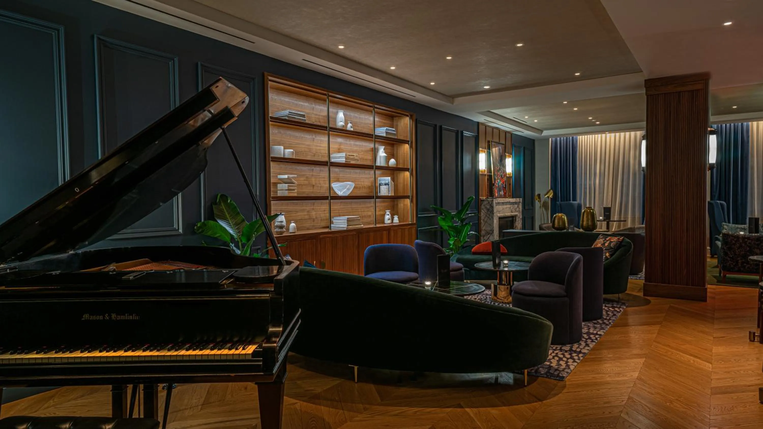 Lounge or bar in The Wallace Hotel