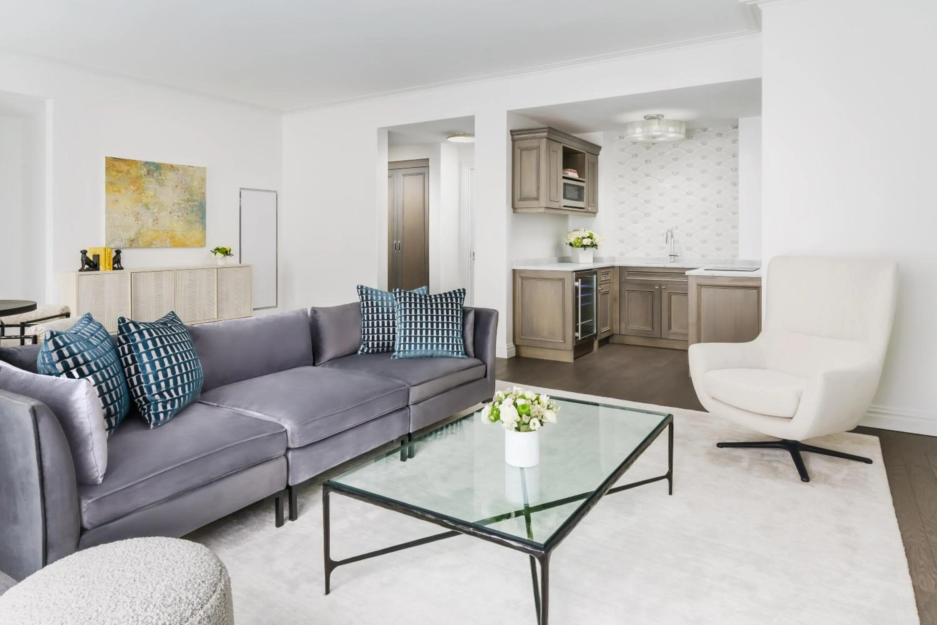 Kitchen or kitchenette in The Wallace Hotel