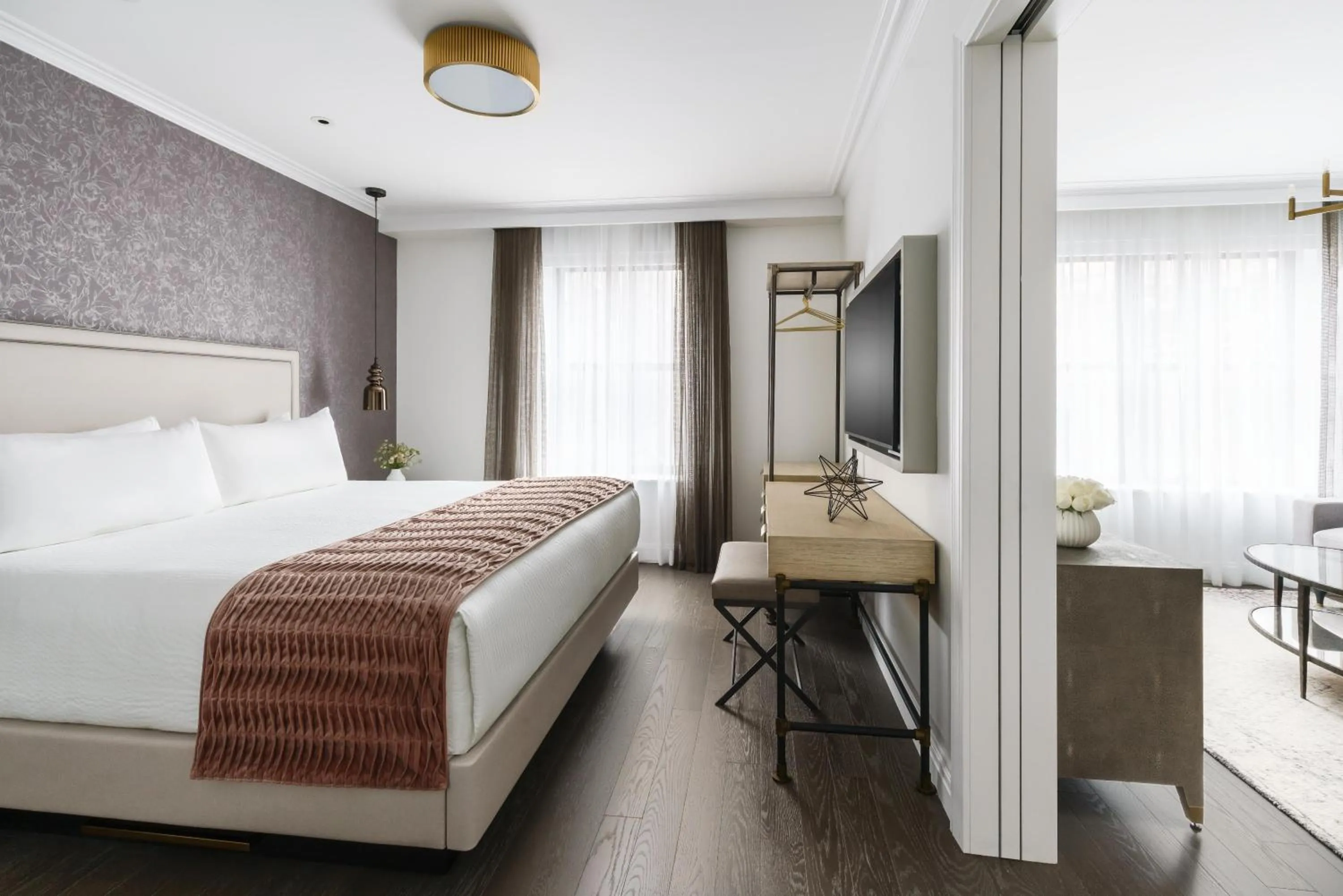 Bedroom, Bed in The Wallace Hotel