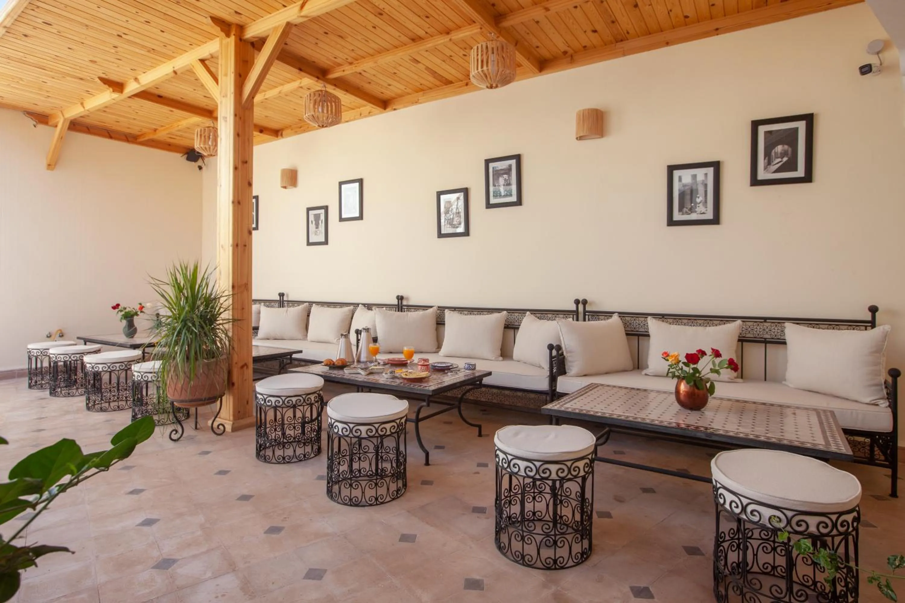 Patio in Riad Salman