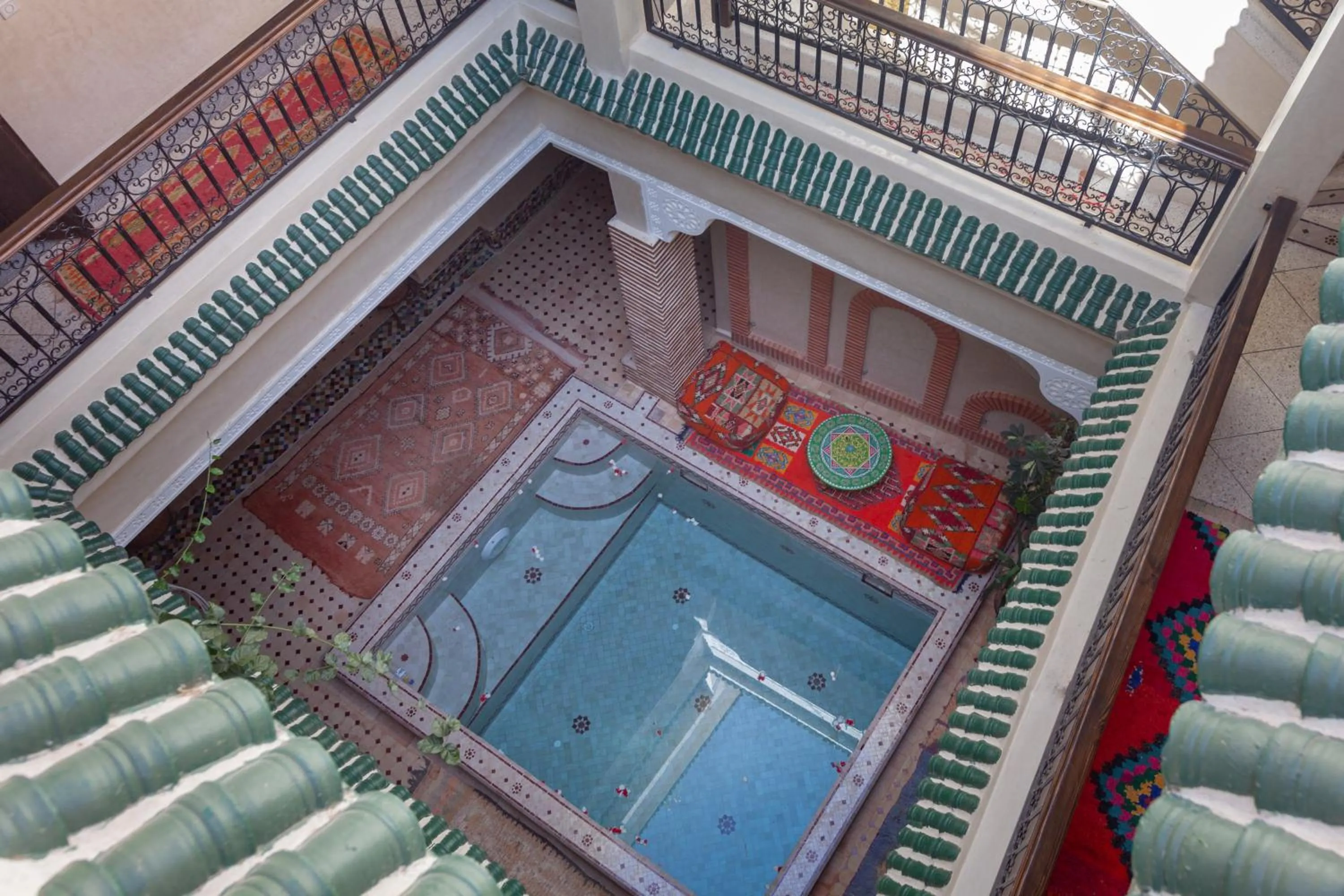 Balcony/Terrace in Riad Salman