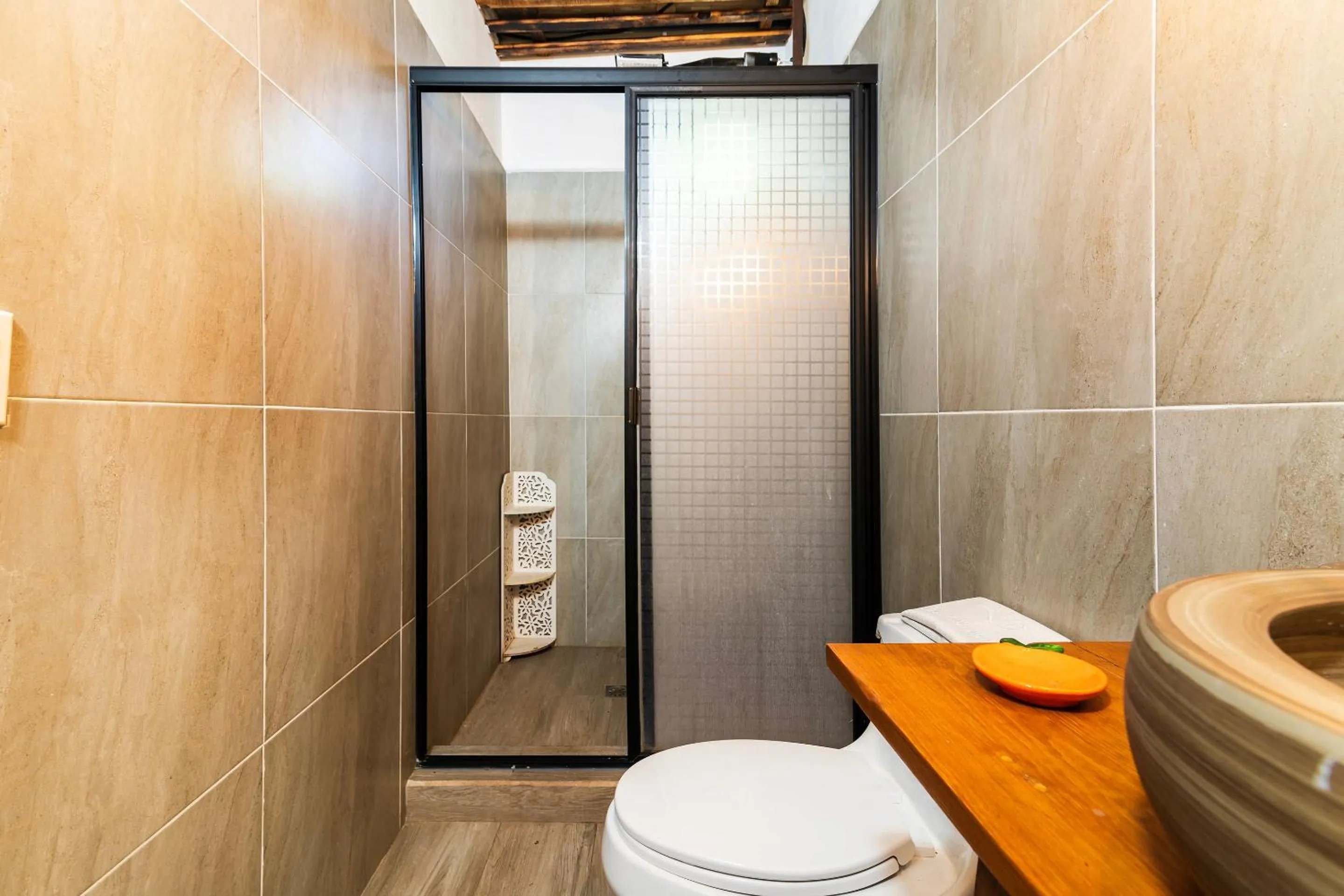 Bathroom in Capital O Posada Del Pescador, Los Cabos