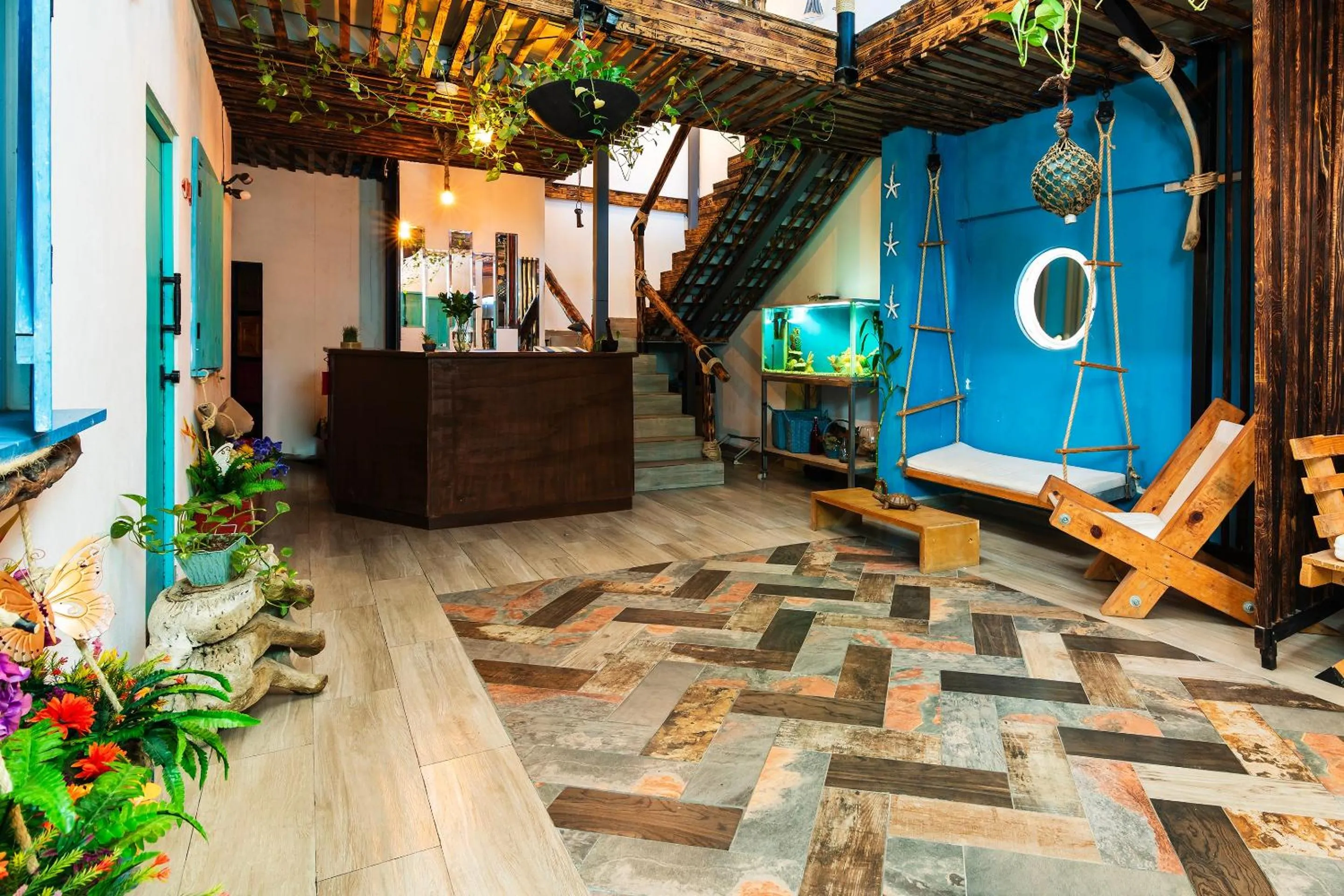 Lobby or reception in Capital O Posada Del Pescador, Los Cabos