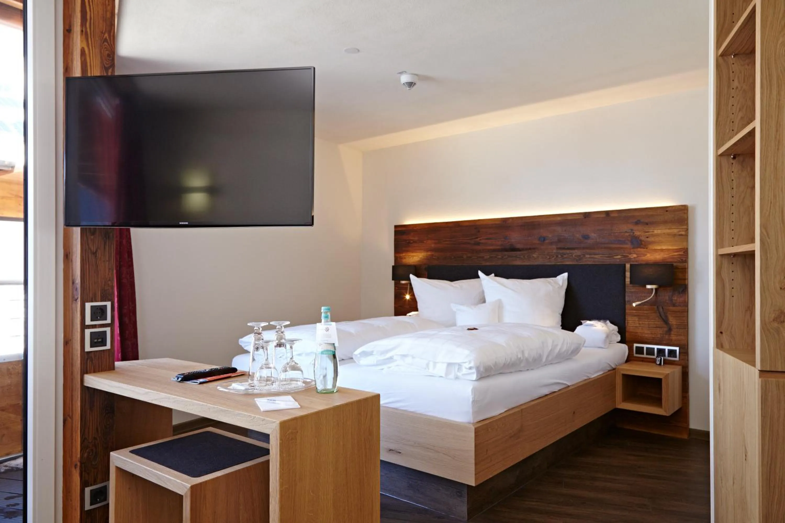 Photo of the whole room, Bed in Hotel garni Oberdorfer Stuben