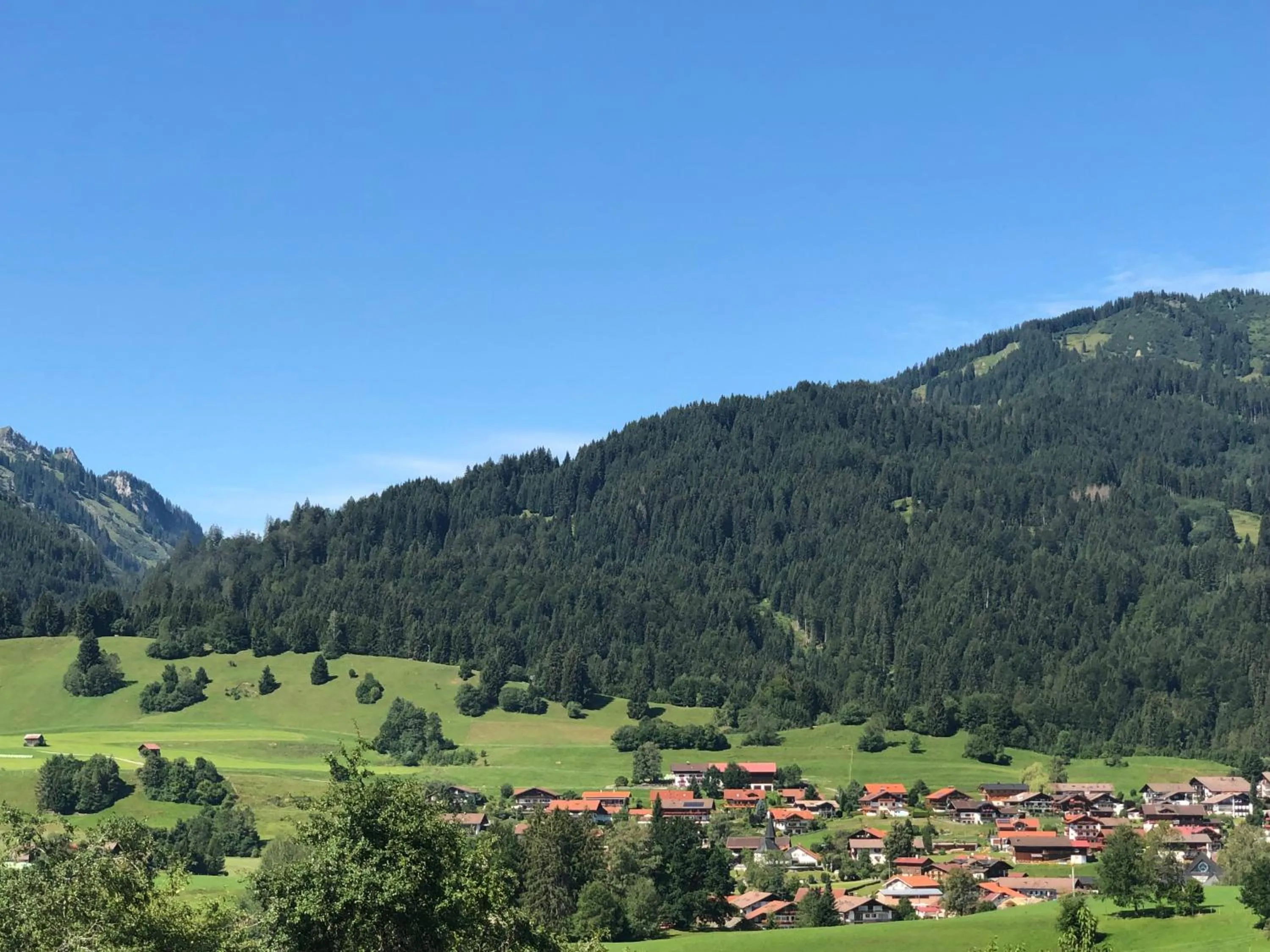 Natural landscape in Hotel garni Oberdorfer Stuben