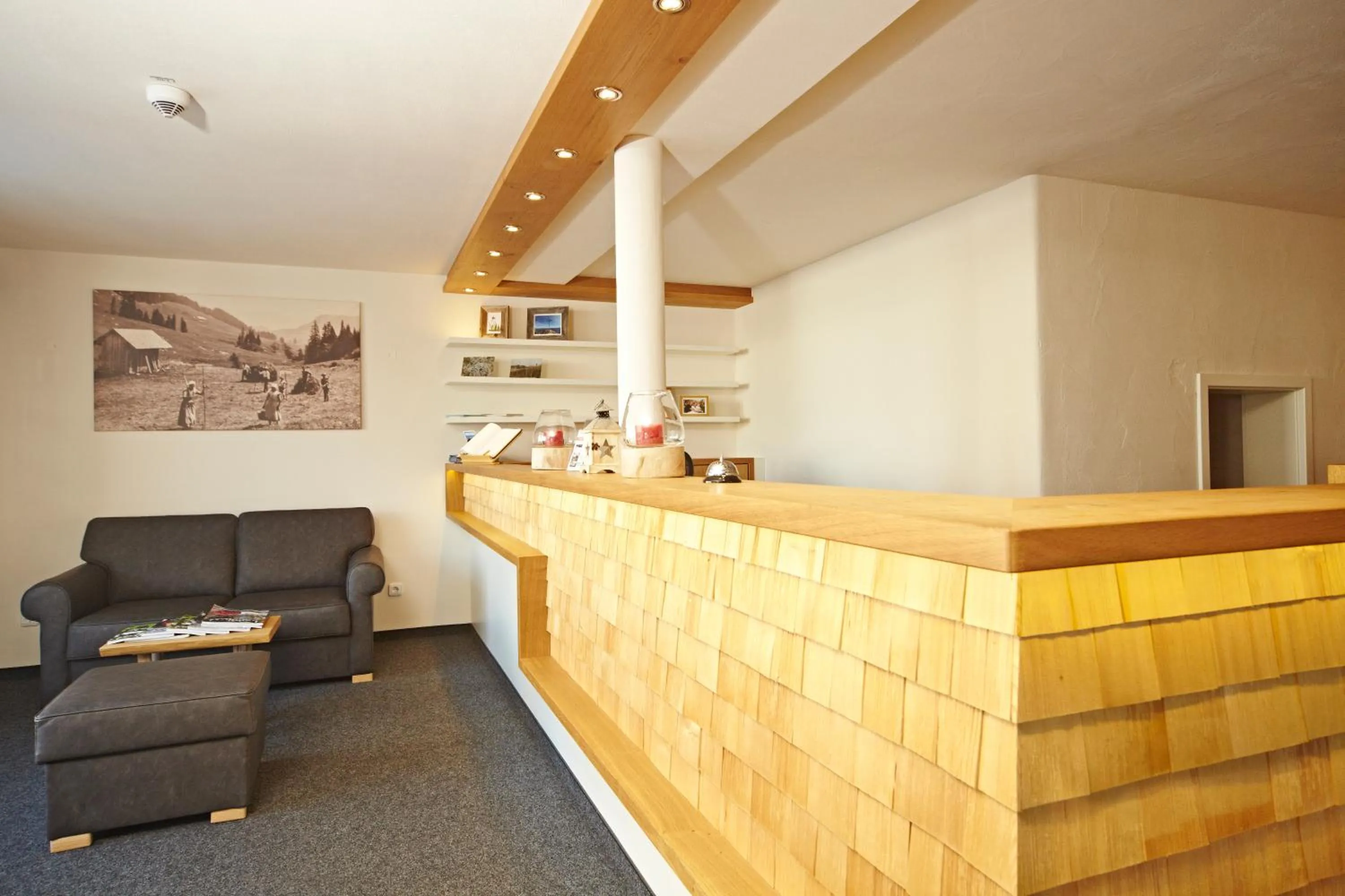 Lobby or reception in Hotel garni Oberdorfer Stuben