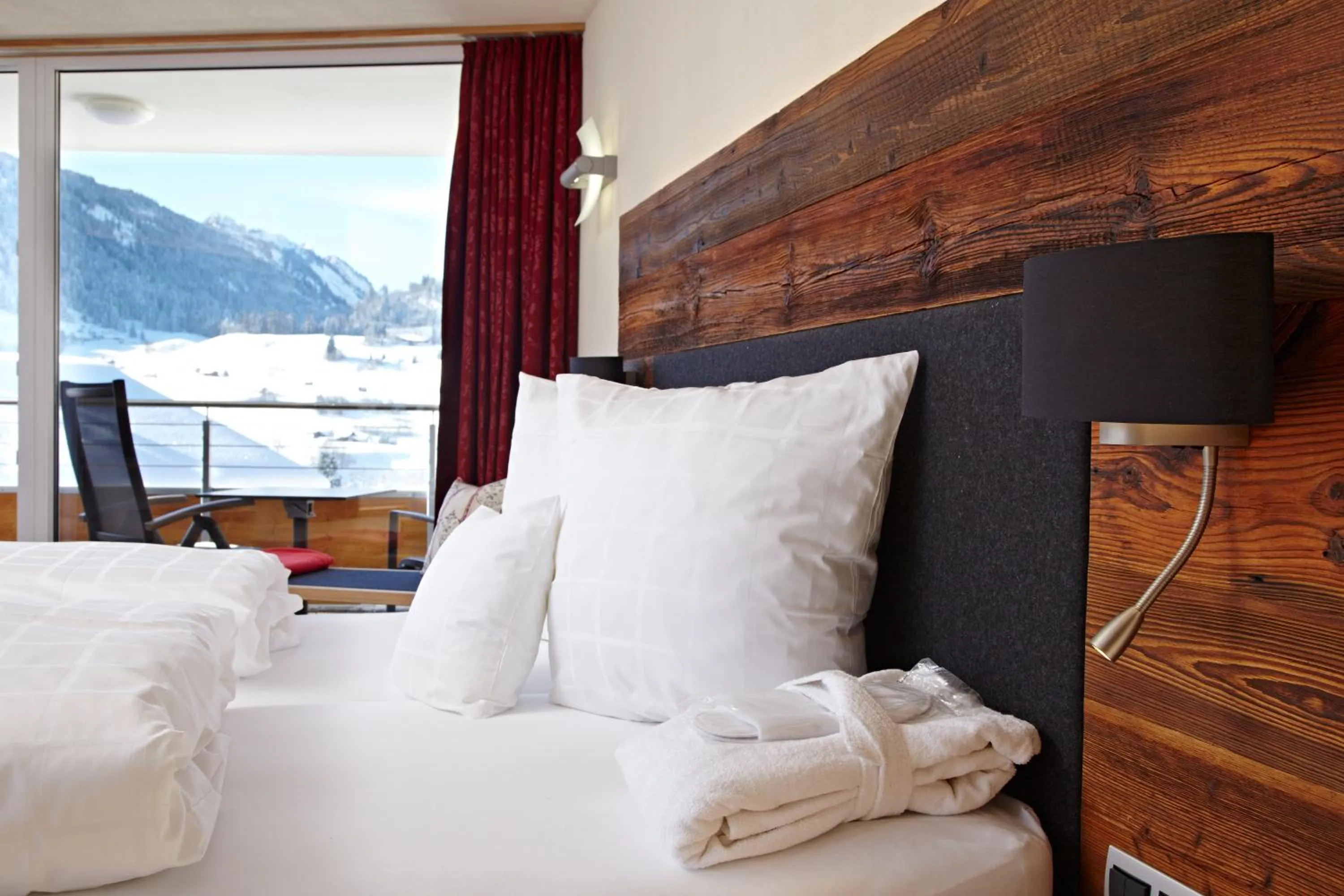 Photo of the whole room, Bed in Hotel garni Oberdorfer Stuben