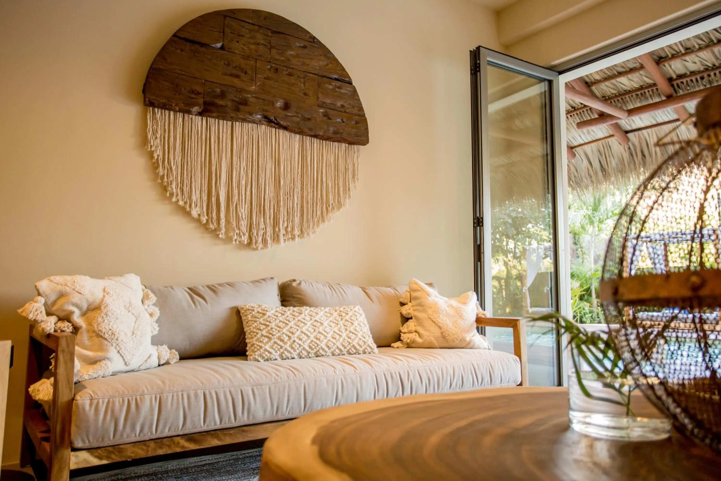 Decorative detail, Bed in Hotel Casa Bocana