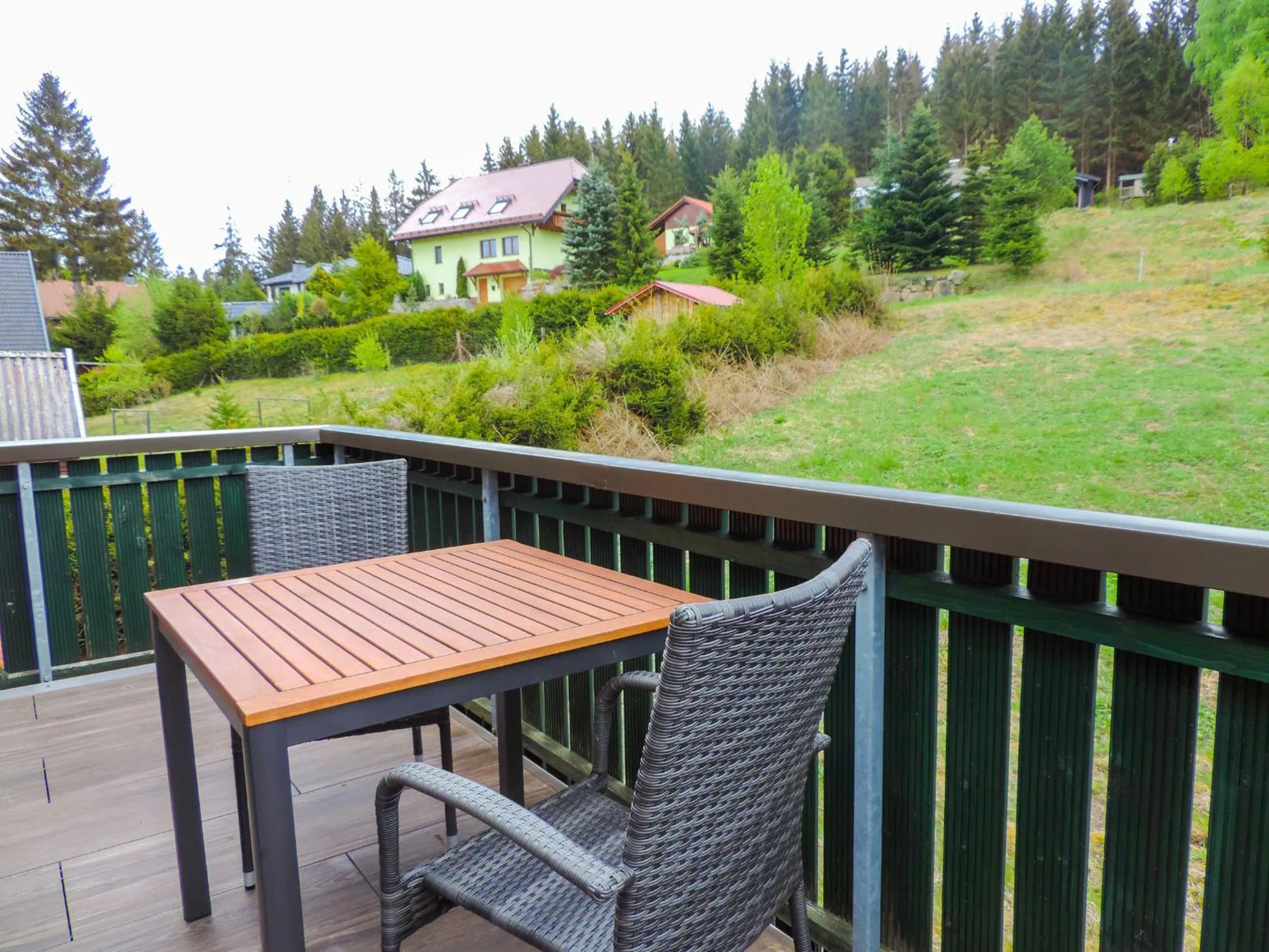 Balcony/Terrace in Hotel und Berggasthof Zum Sonnenhof