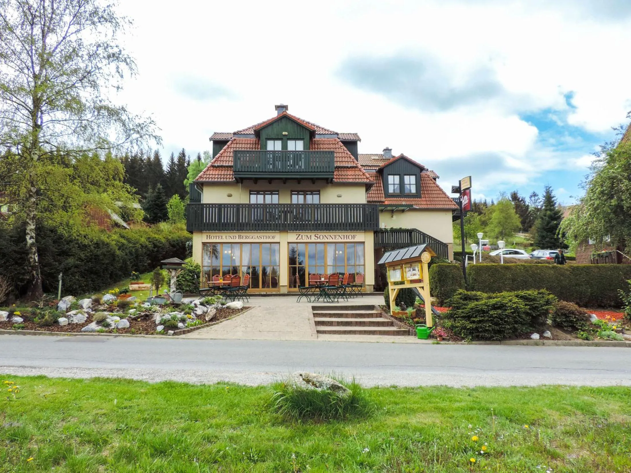 Property building in Hotel und Berggasthof Zum Sonnenhof