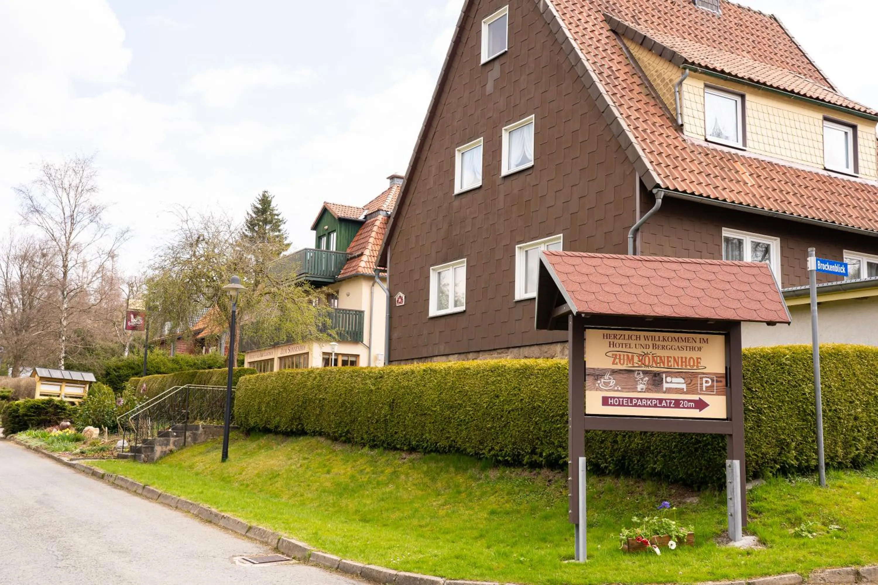 Property building in Hotel und Berggasthof Zum Sonnenhof