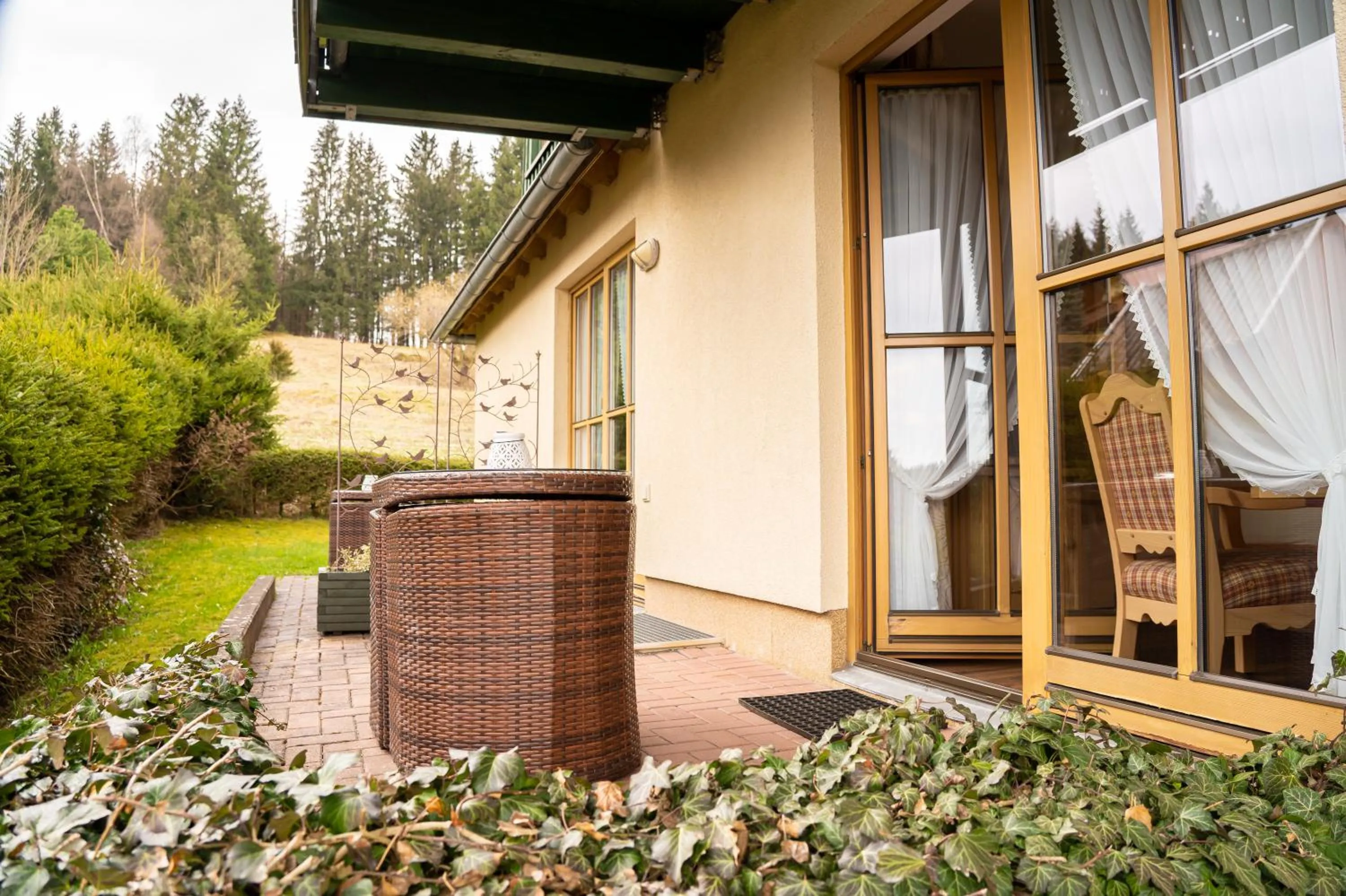 Balcony/Terrace in Hotel und Berggasthof Zum Sonnenhof