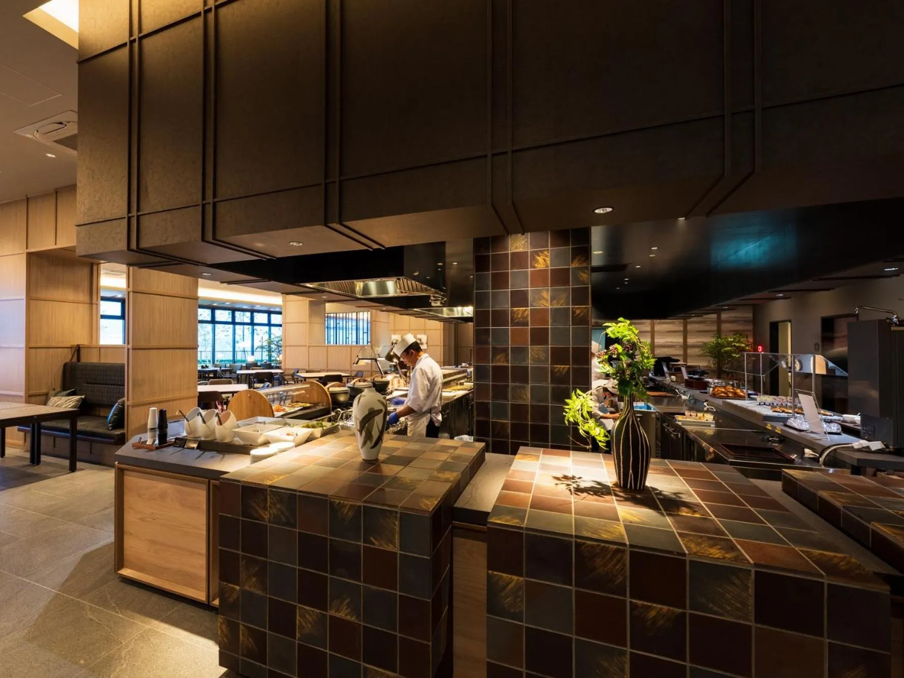 Restaurant/places to eat in Grandvrio Hotel Beppuwan Wakura - ROUTE INN HOTELS -