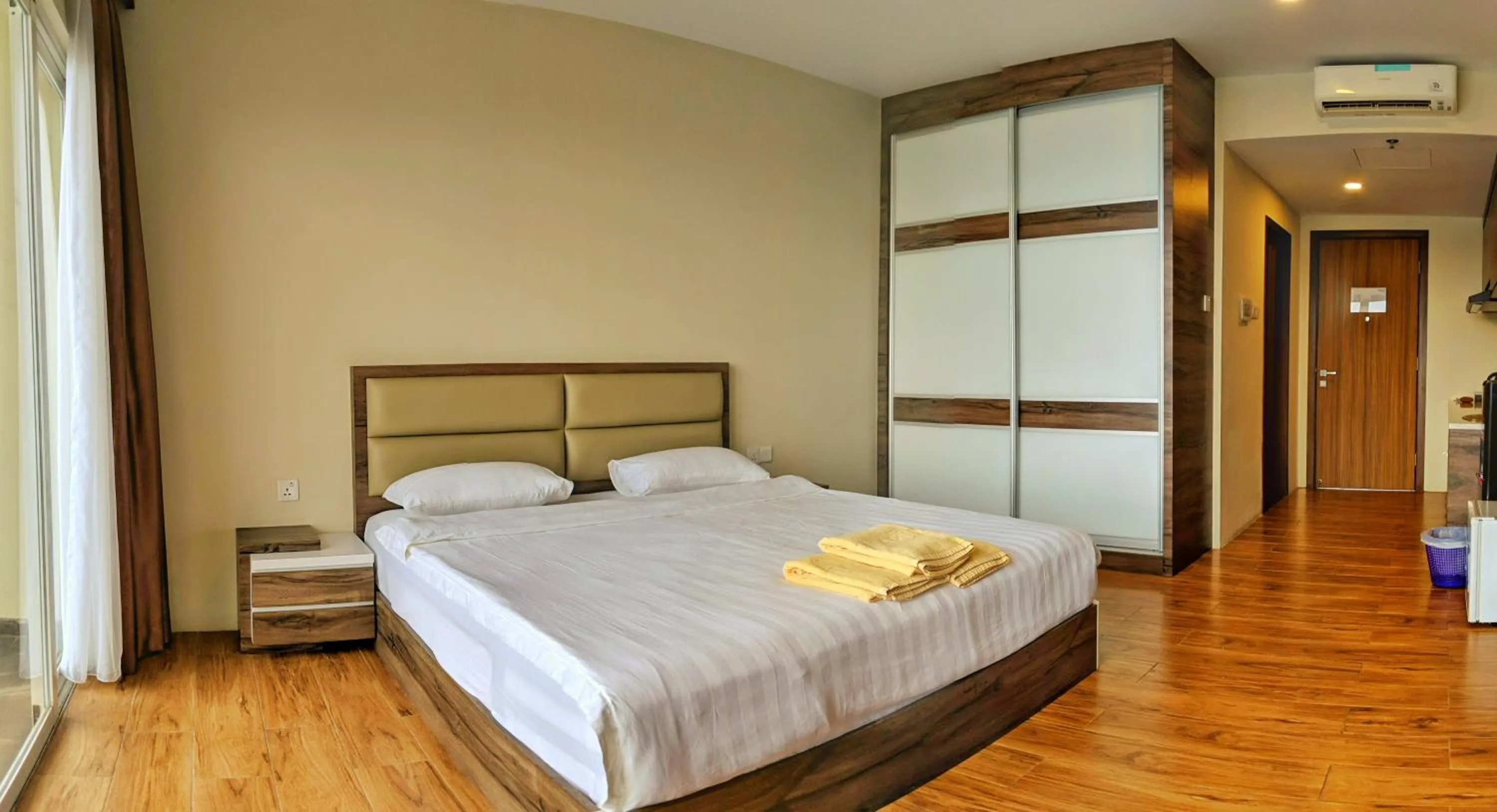 Bed in Lovina 19-05 at Pelita Nagoya Apartment