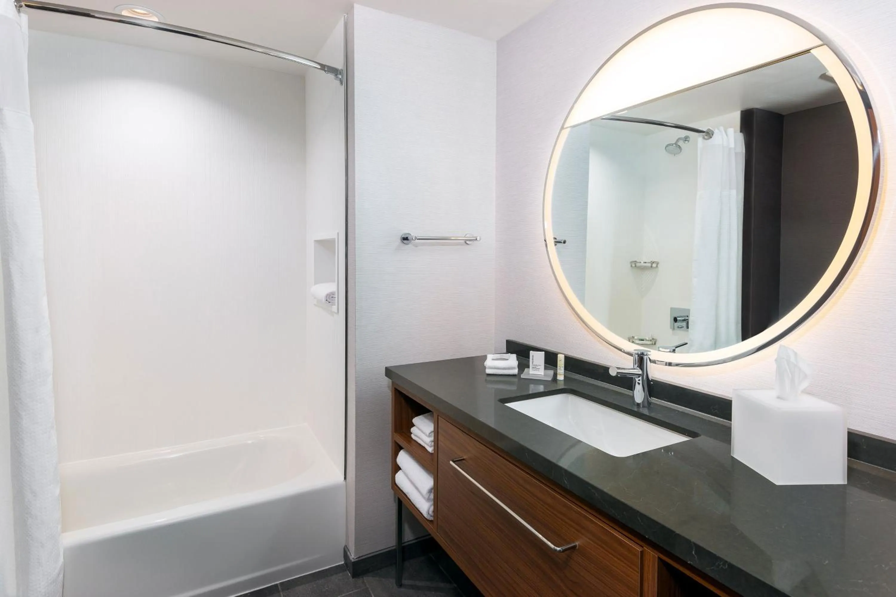 Bathroom in Courtyard by Marriott Atlanta Midtown