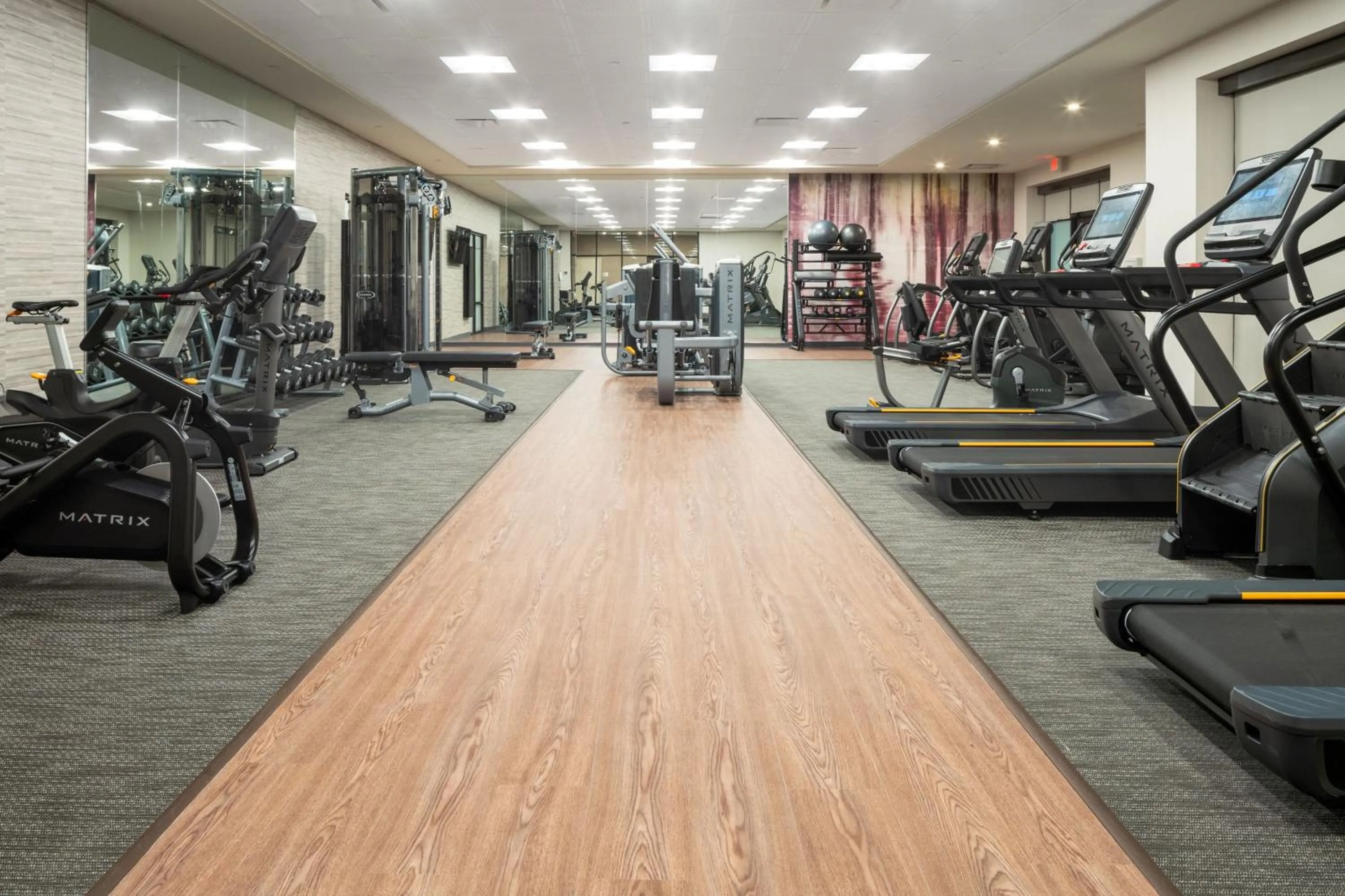 Fitness centre/facilities in Courtyard by Marriott Houston Northeast