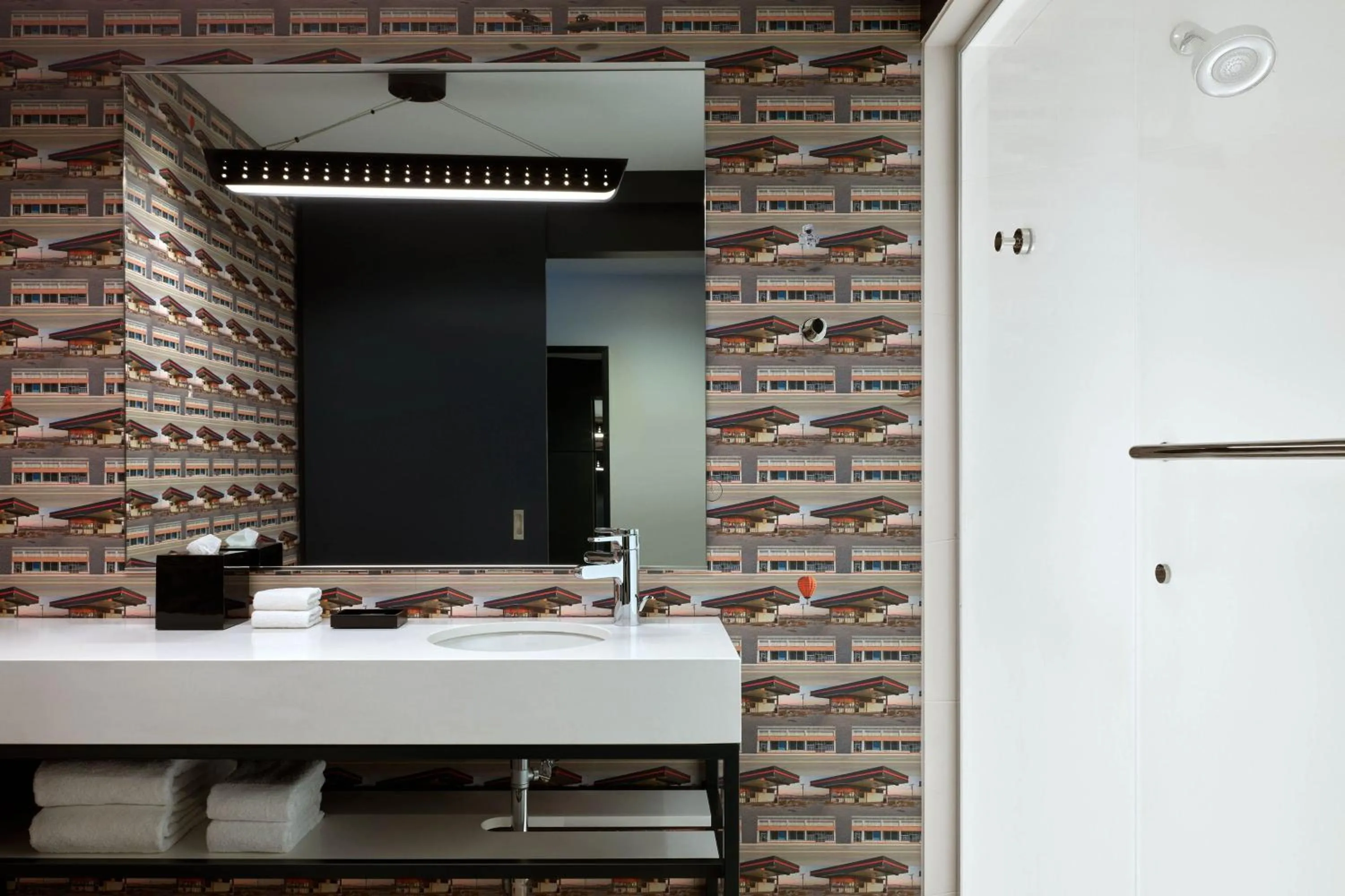 Bathroom in Aloft Portland Downtown Waterfront ME