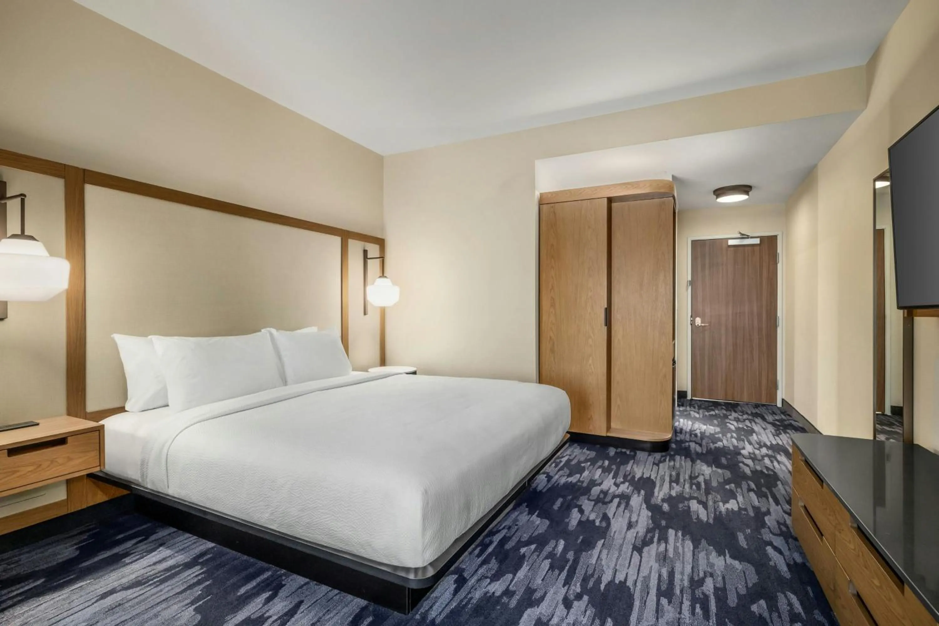 Photo of the whole room, Bed in Fairfield by Marriott Inn & Suites San Antonio Medical Center