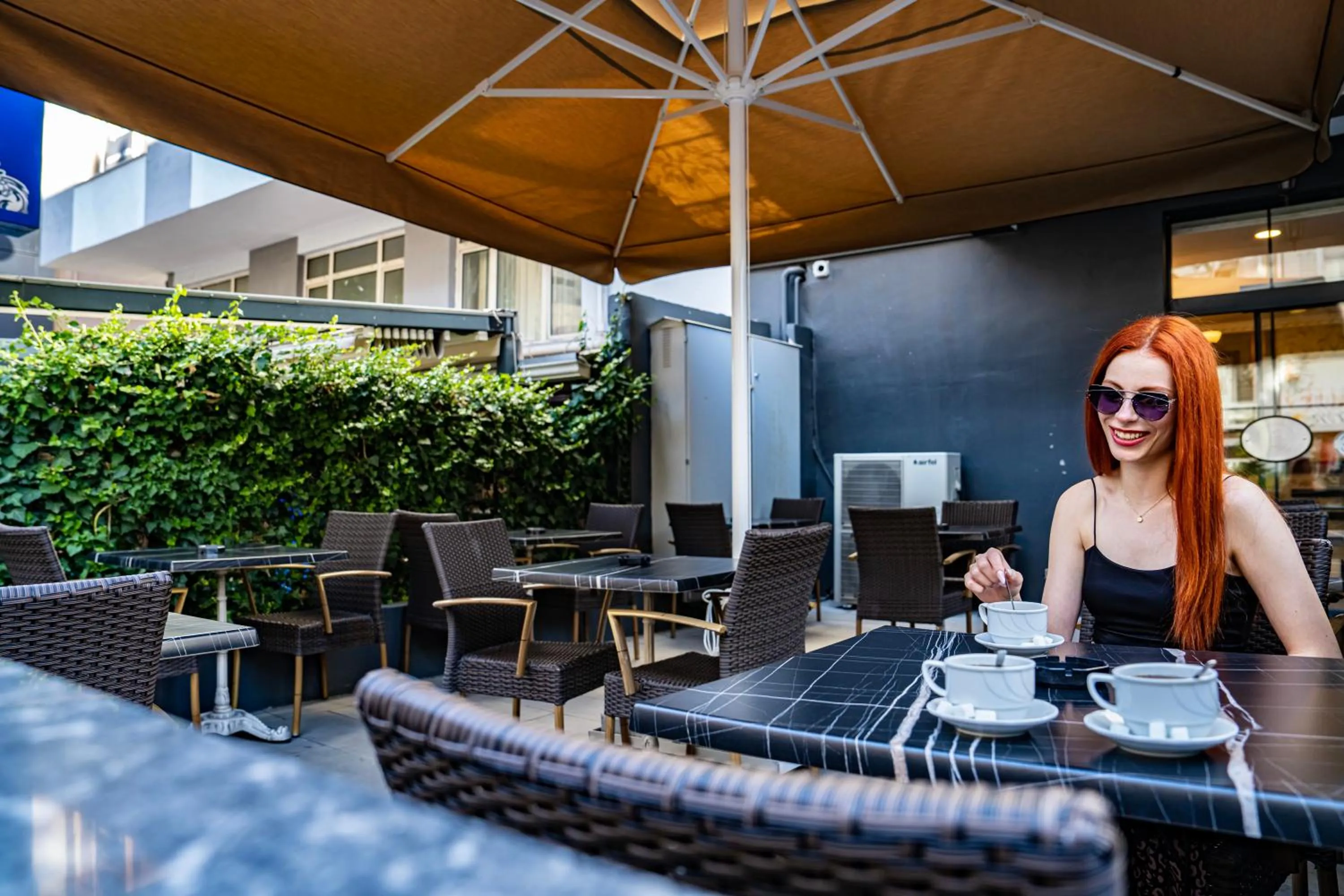 Garden in Hamit Hotel Kizilay