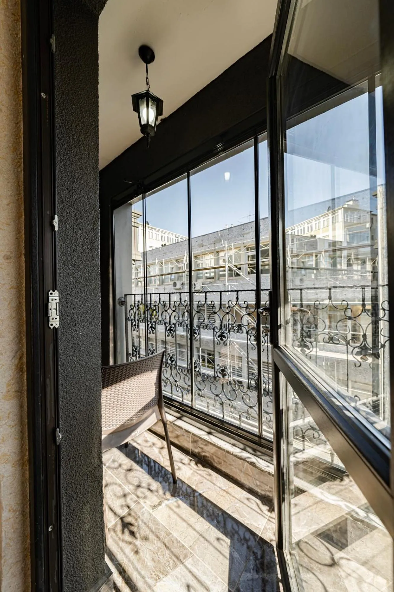 Balcony/Terrace in Hamit Hotel Kizilay
