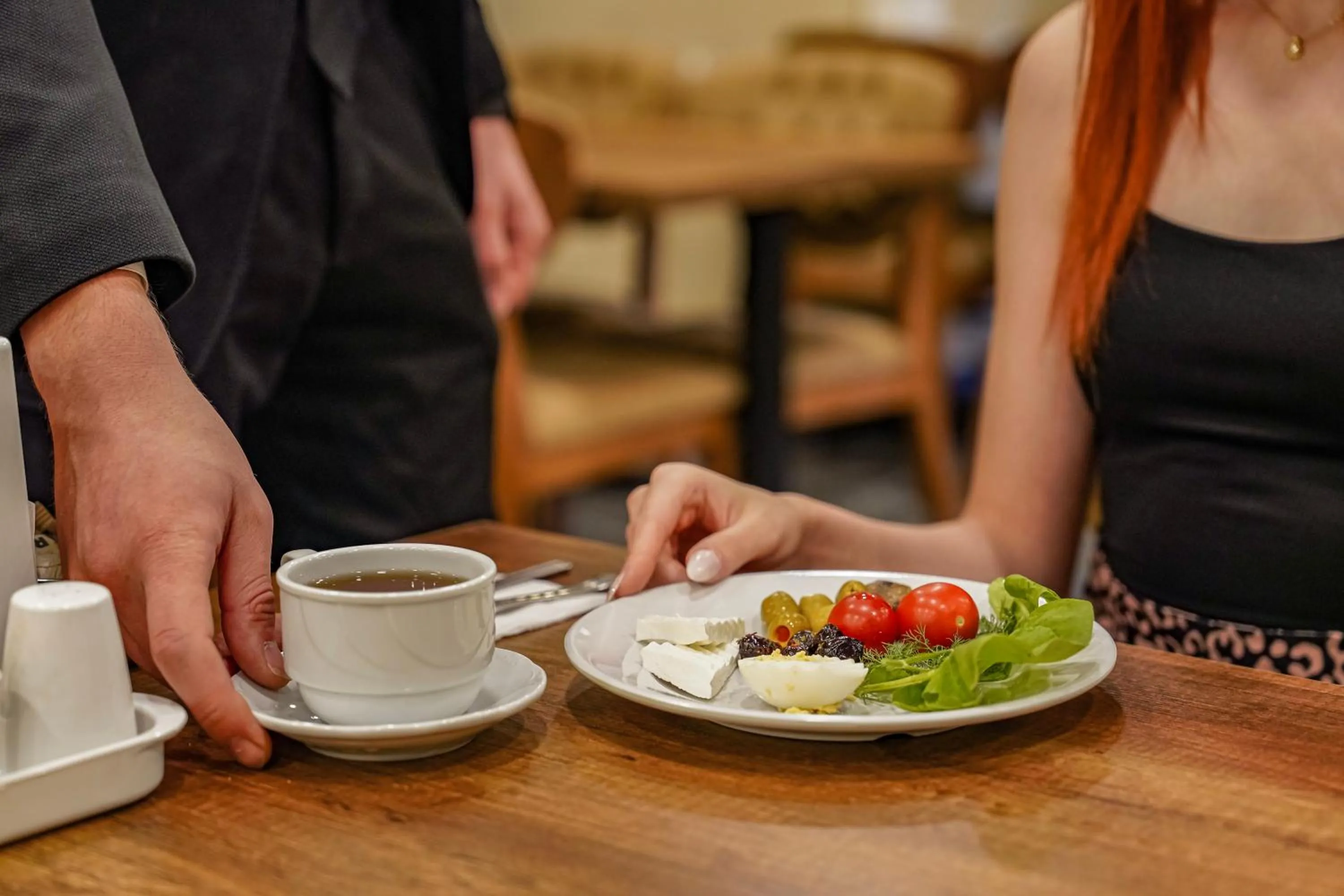 Continental breakfast in Hamit Hotel Kizilay