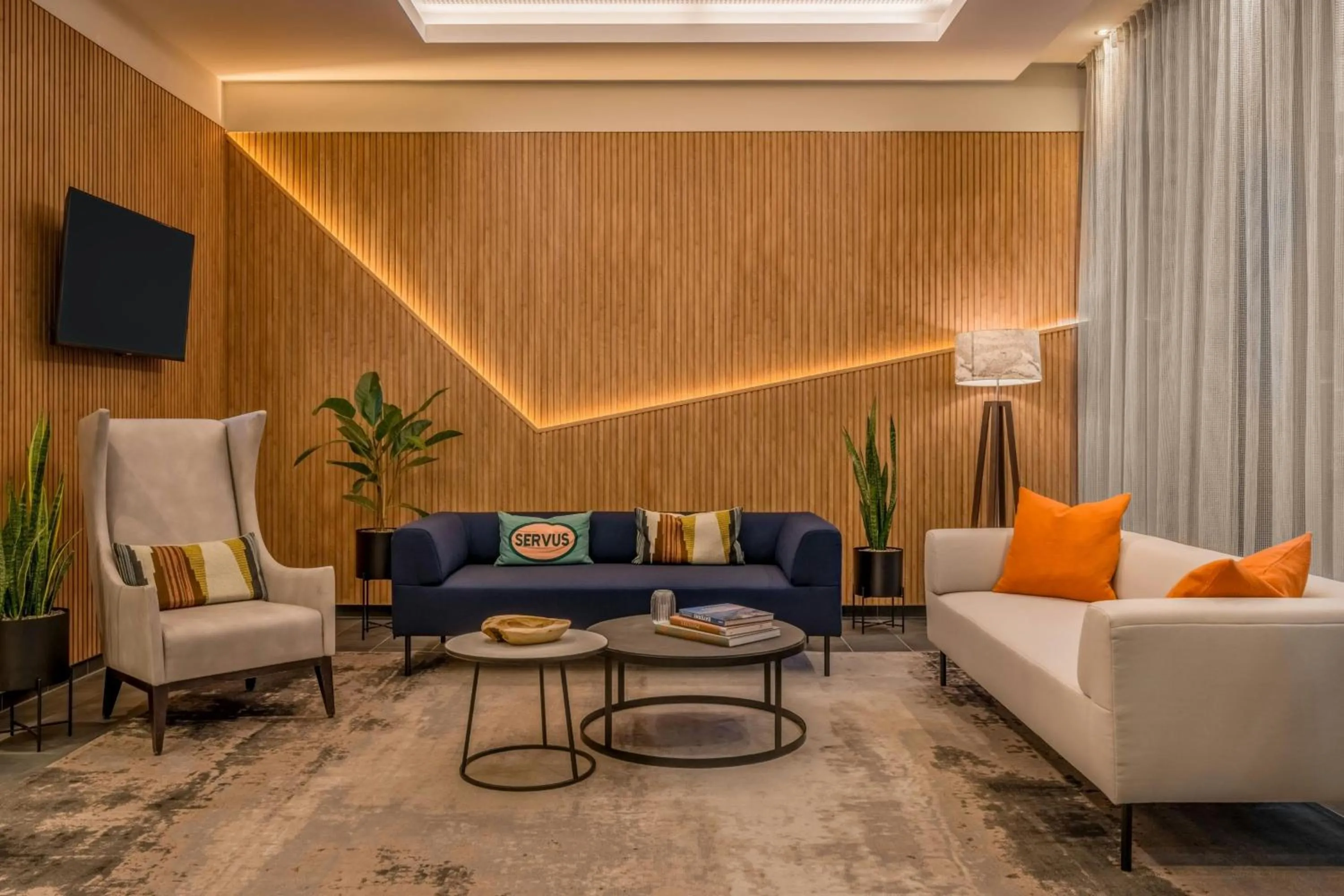 Lobby or reception in Courtyard by Marriott Munich City Center