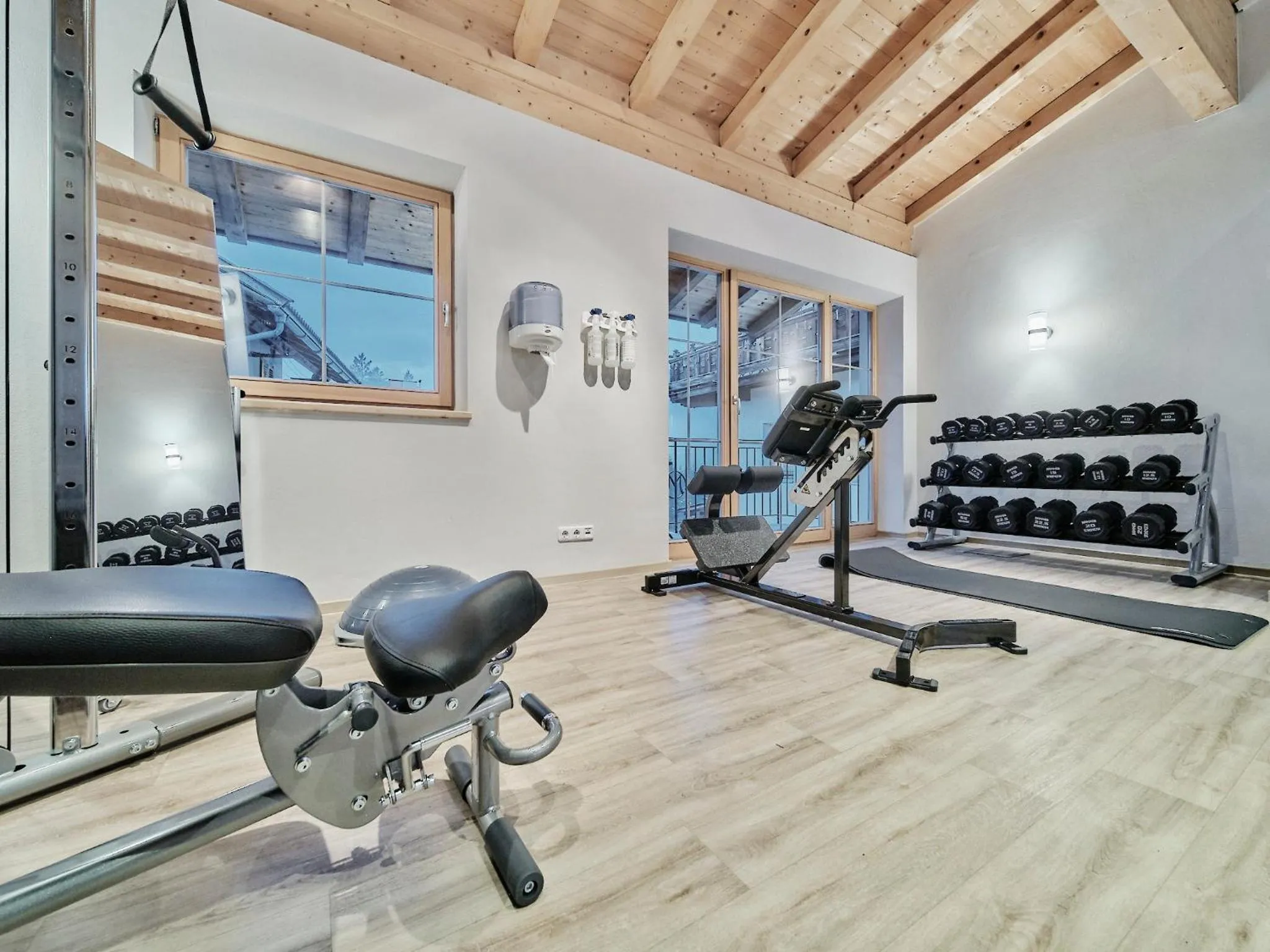 Fitness centre/facilities in Hotel Mariasteinerhof