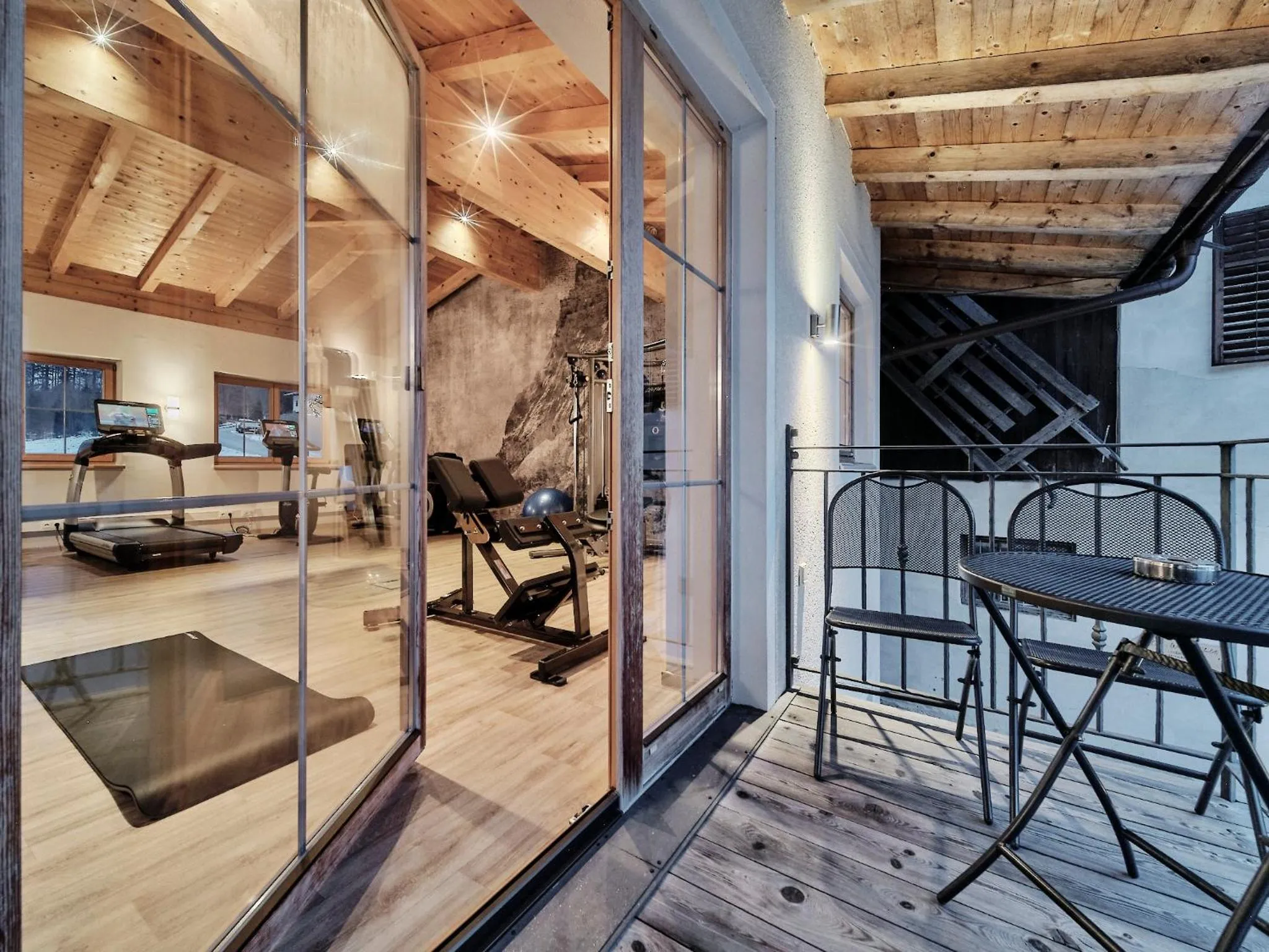 Fitness centre/facilities in Hotel Mariasteinerhof