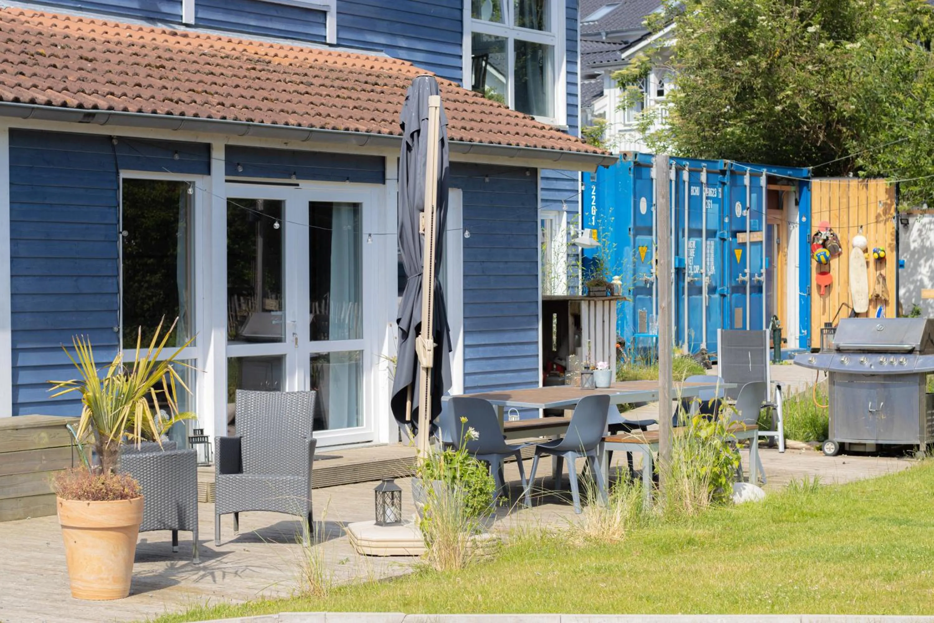 Hostel oder Ferienwohnung 1-16 Personen im BLAUEN HAUS