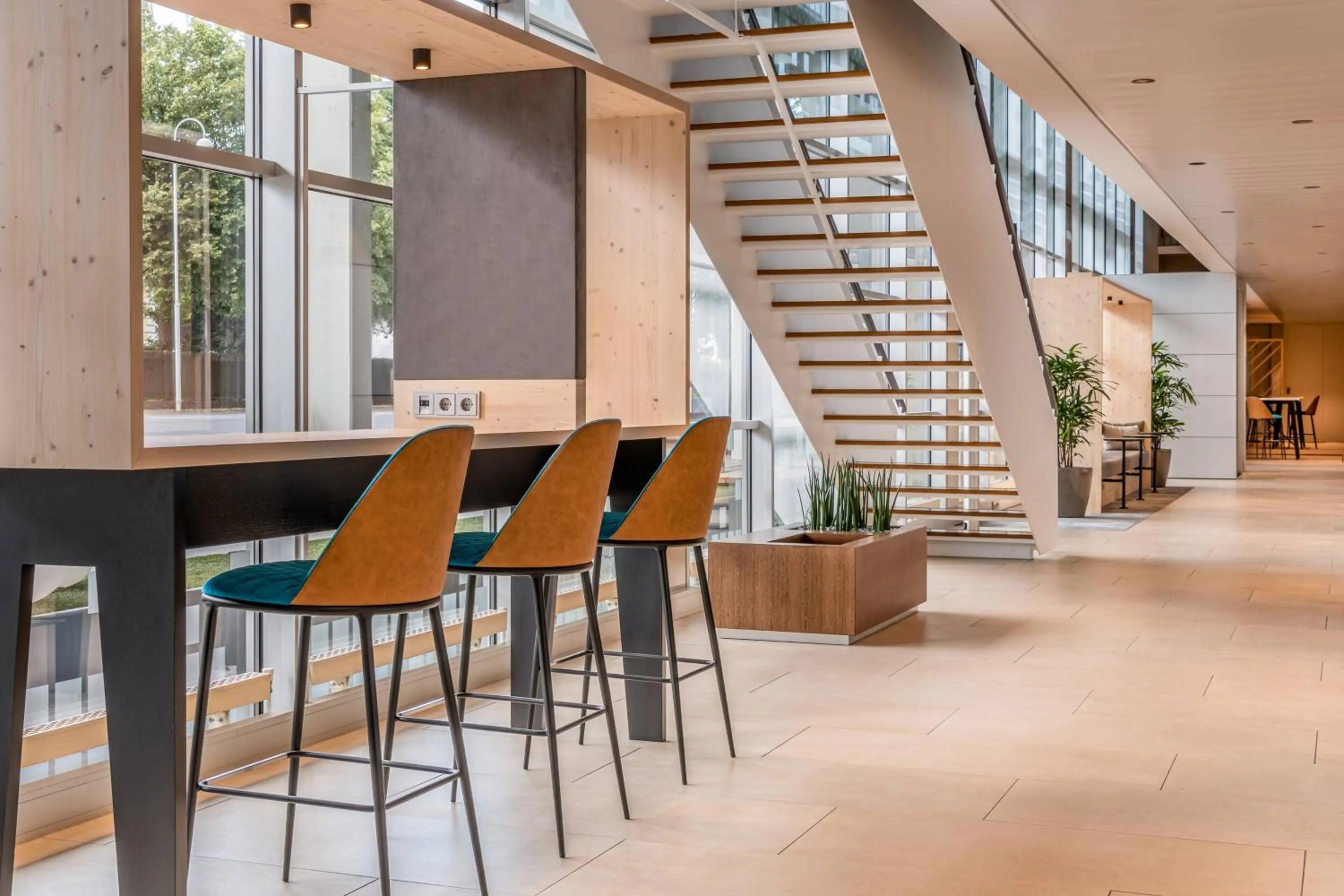 Lobby or reception in Courtyard by Marriott Linz