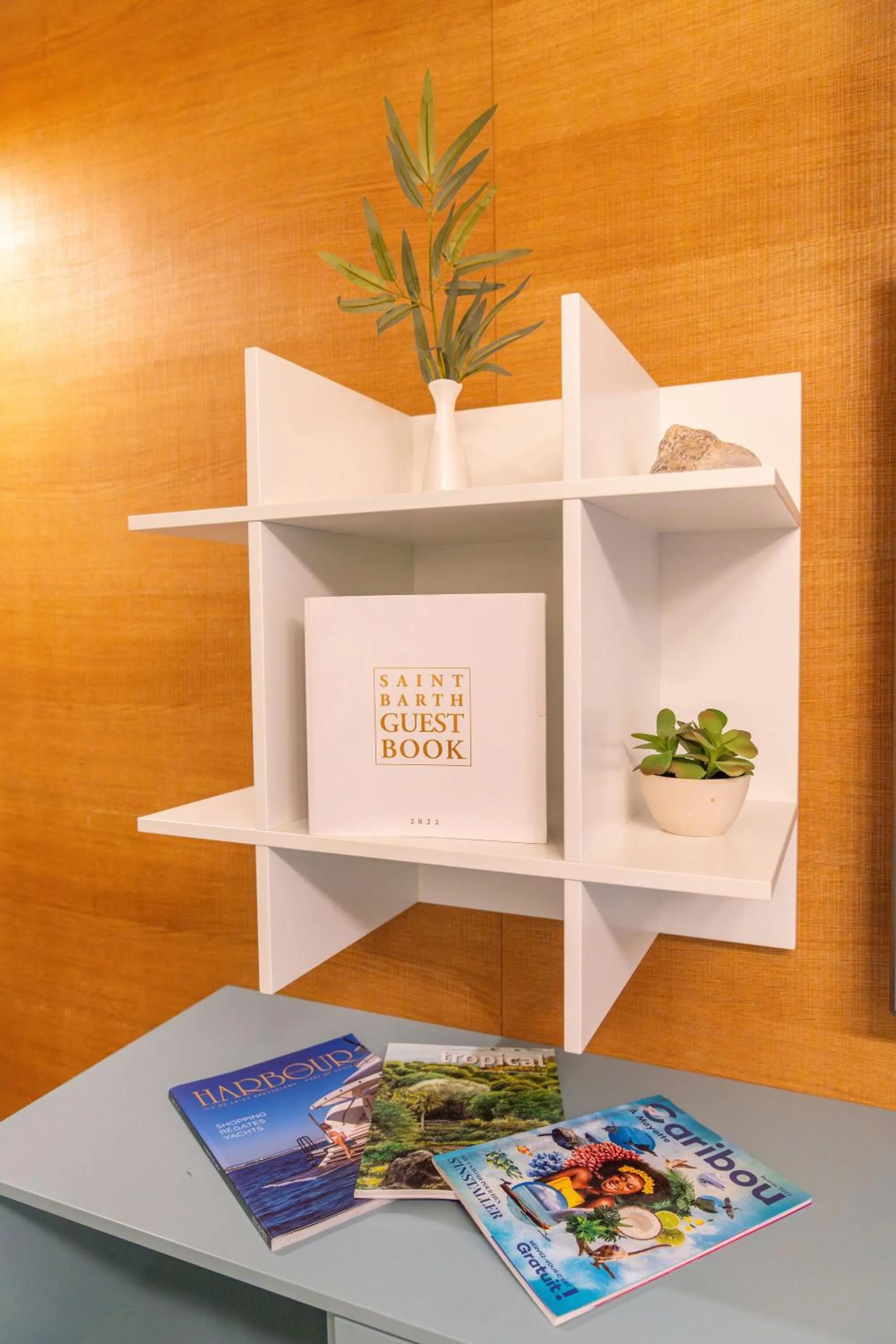 Library in Rêve de Saint Barth - Vue Mer - Piscine Chauffée & Jacuzzi