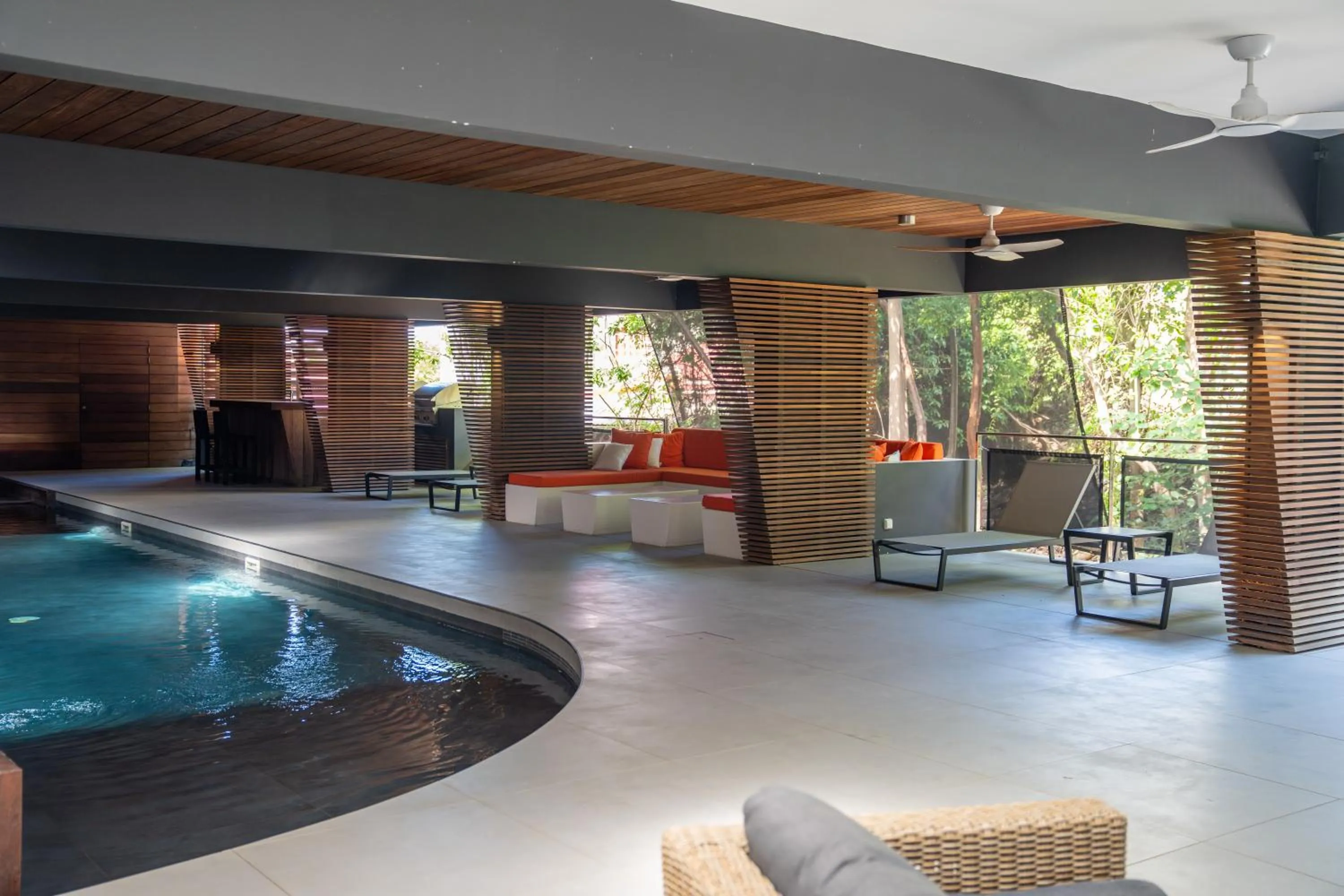 Swimming pool in Rêve de Saint Barth - Vue Mer - Piscine Chauffée & Jacuzzi