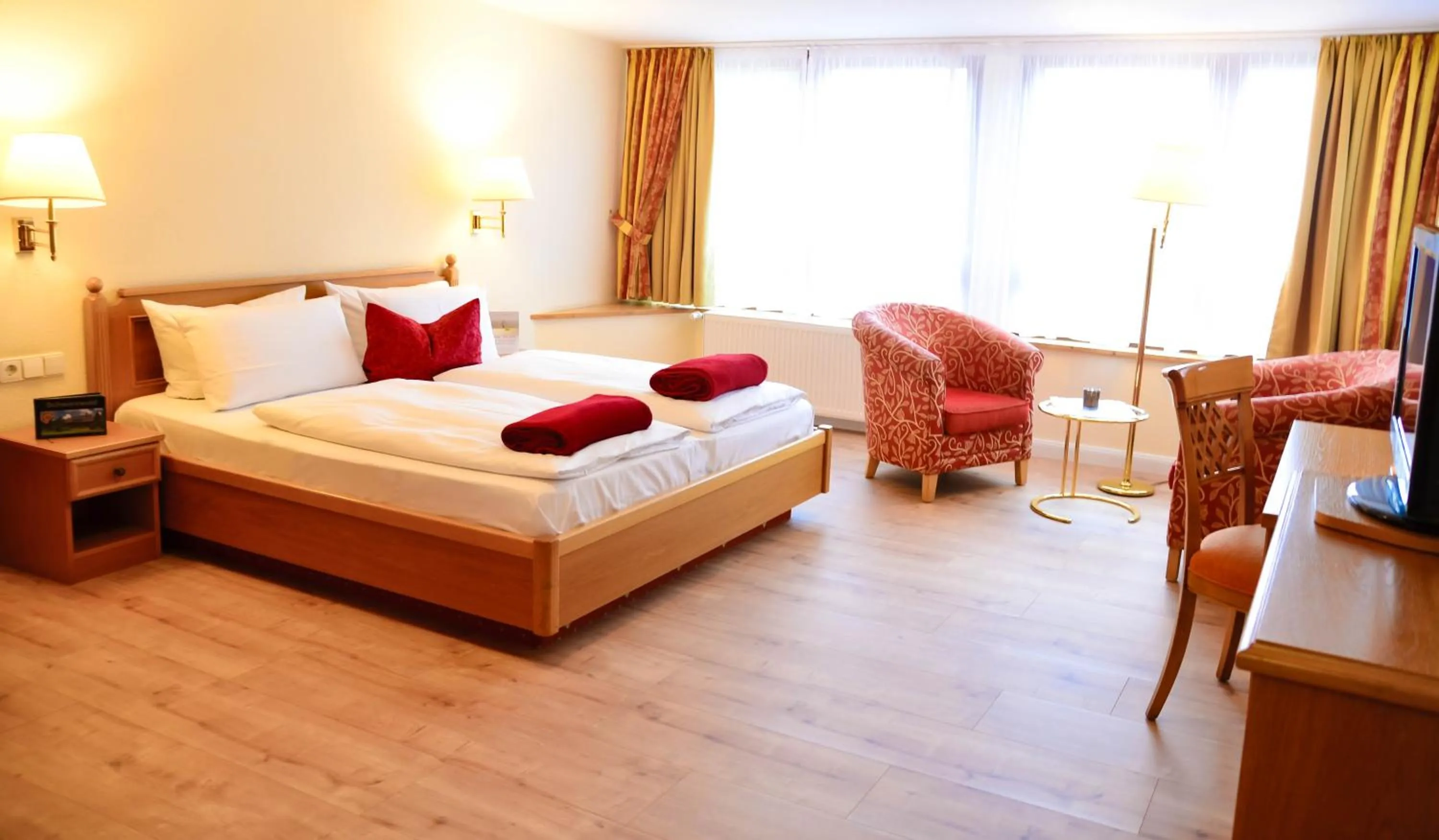 Bed in Naturparkhotel Adler