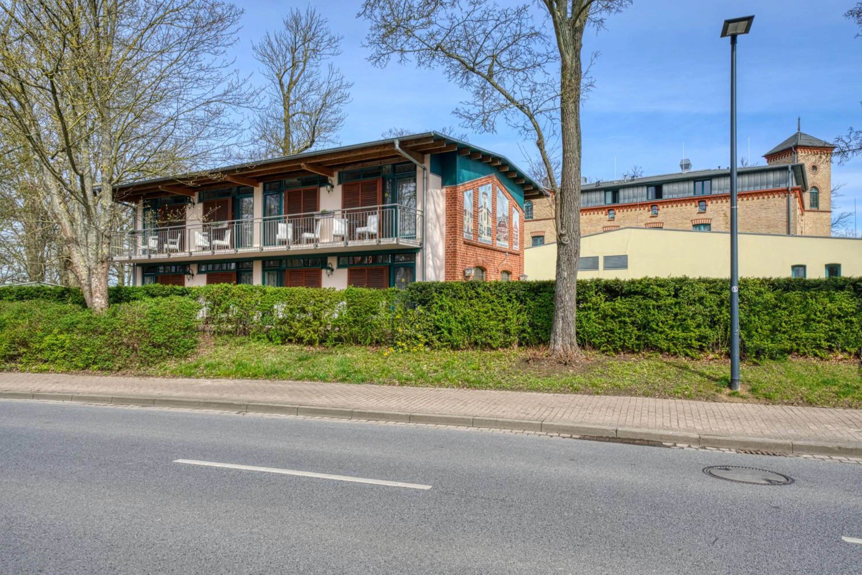 Facade/entrance in Hotel Seeblick Wismar