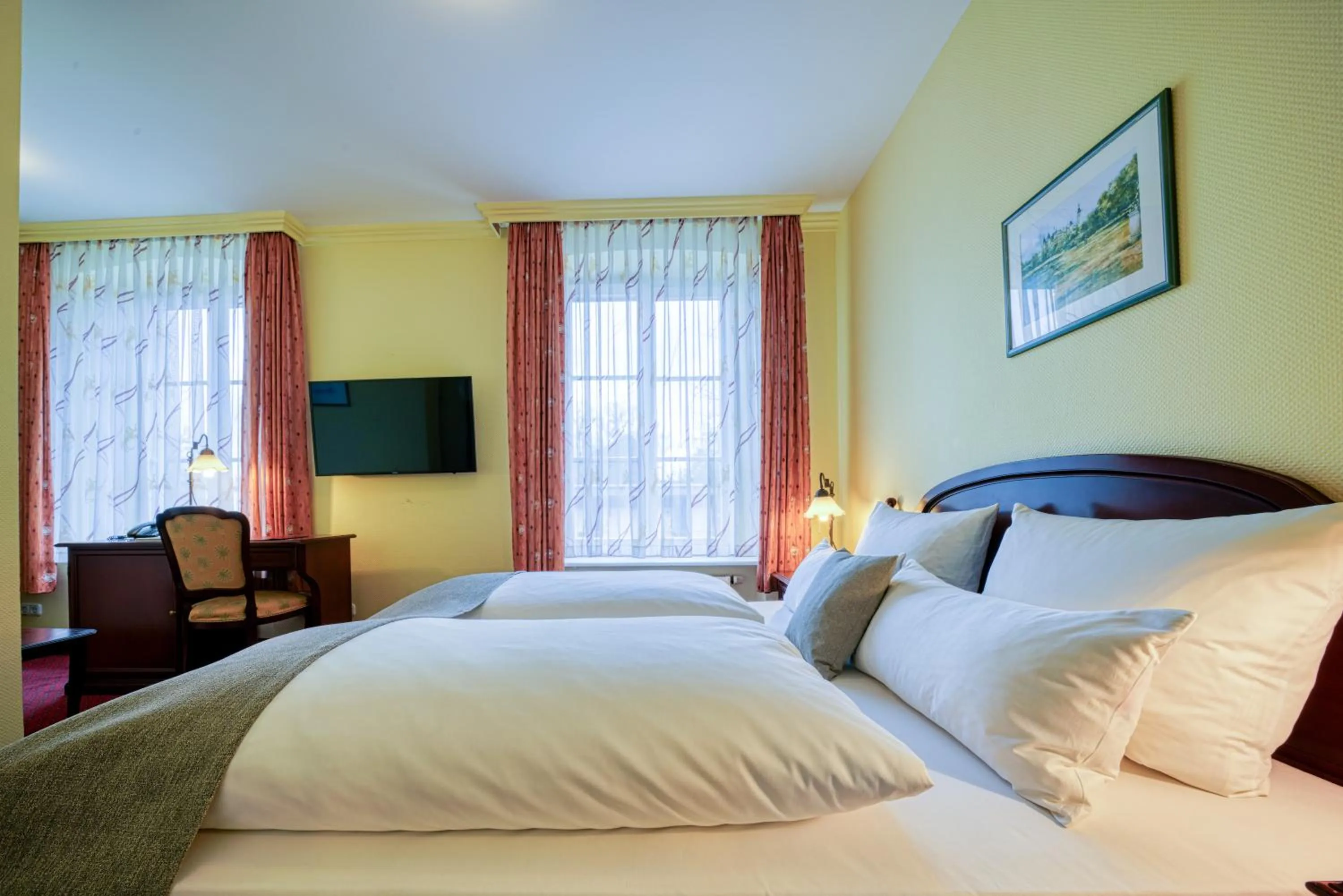 Photo of the whole room, Bed in Hotel Seeblick Wismar