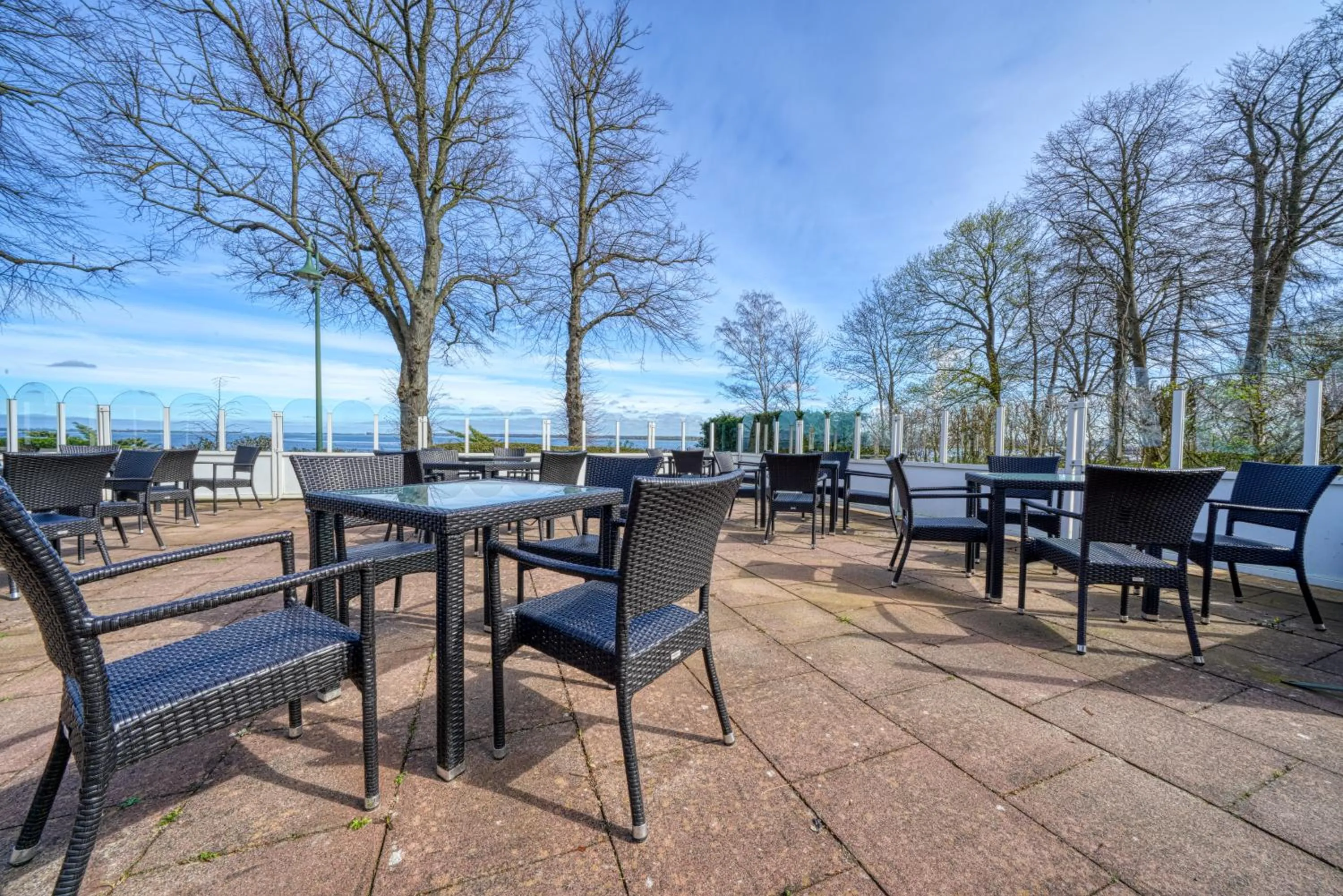 Balcony/Terrace in Hotel Seeblick Wismar