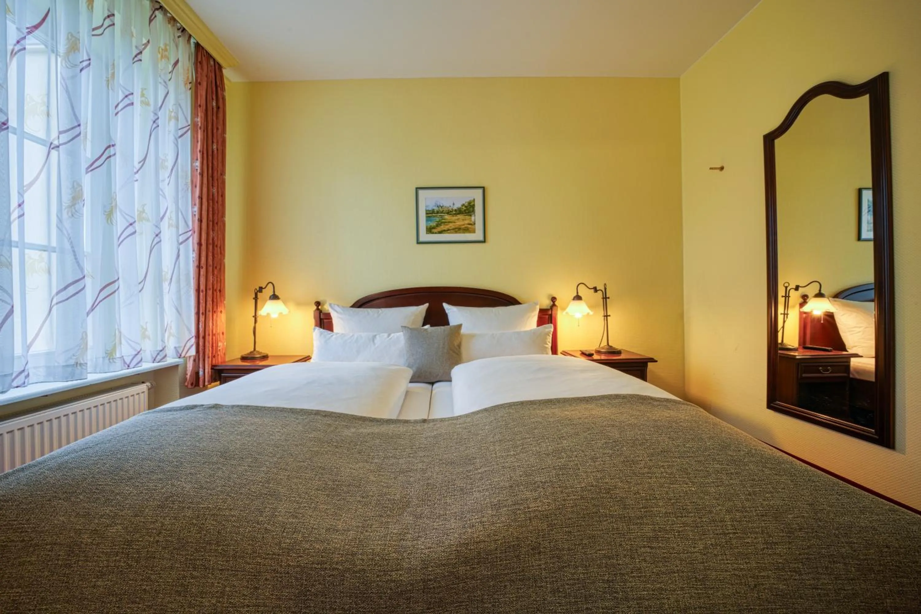 Photo of the whole room, Bed in Hotel Seeblick Wismar