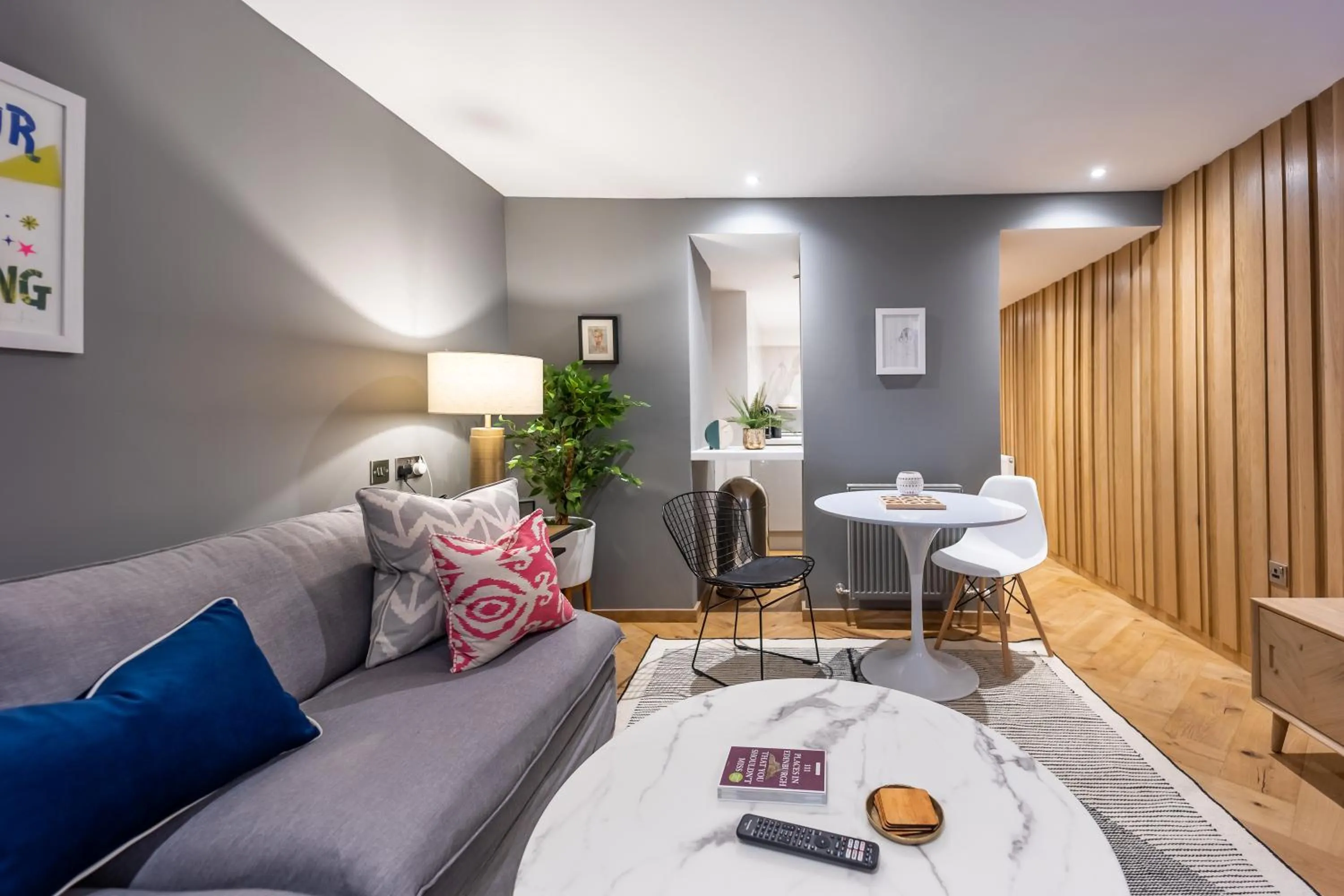 Living room in No1 Apartments Edinburgh - New Town