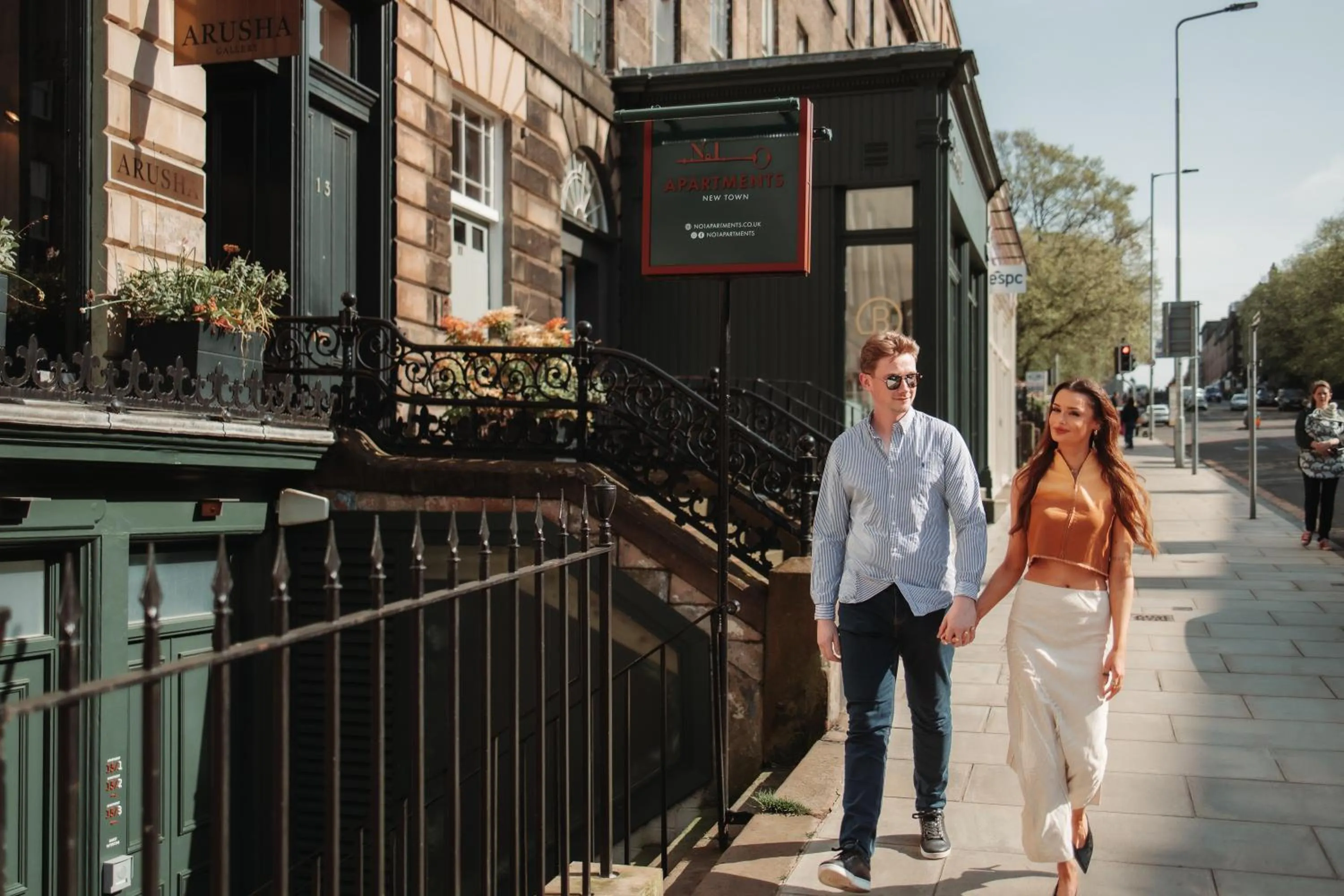 Property building in No1 Apartments Edinburgh - New Town