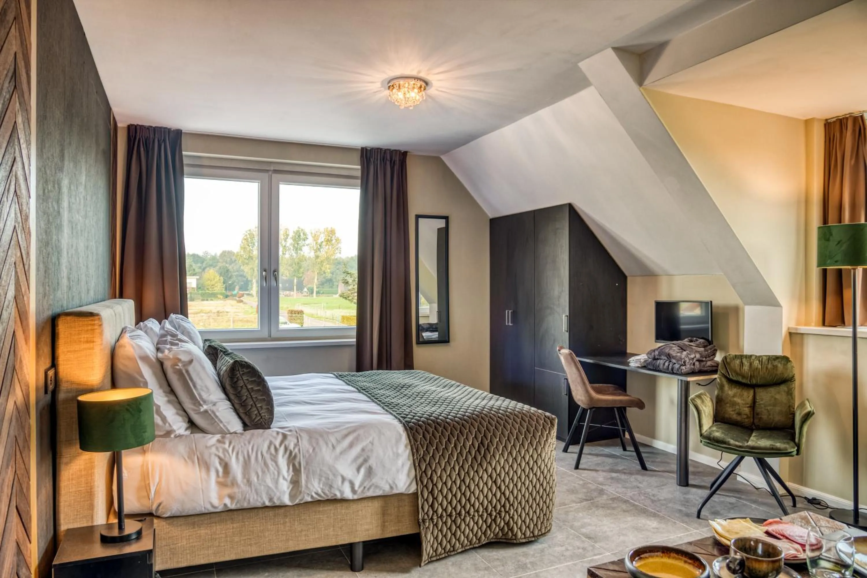 Bed in B & B Wellness voor 2