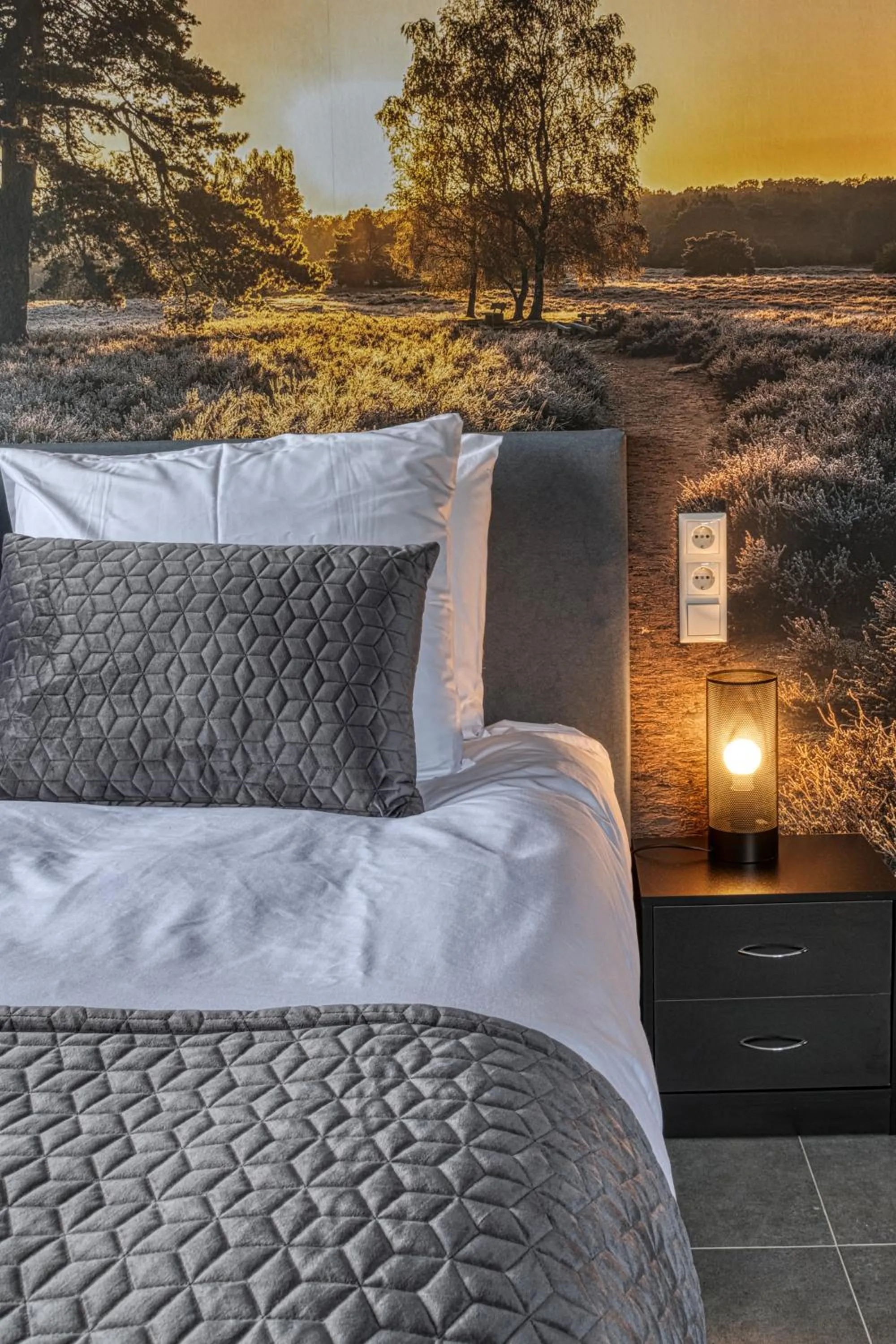 Bed in B & B Wellness voor 2