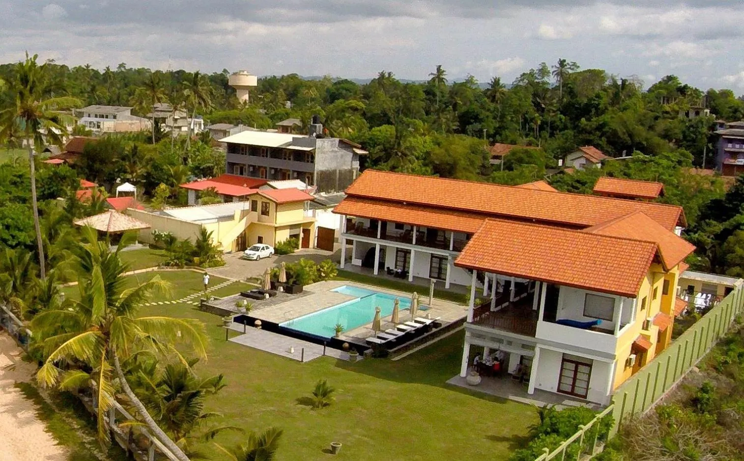 Bird's eye view in IMAGINE Villa Hotel