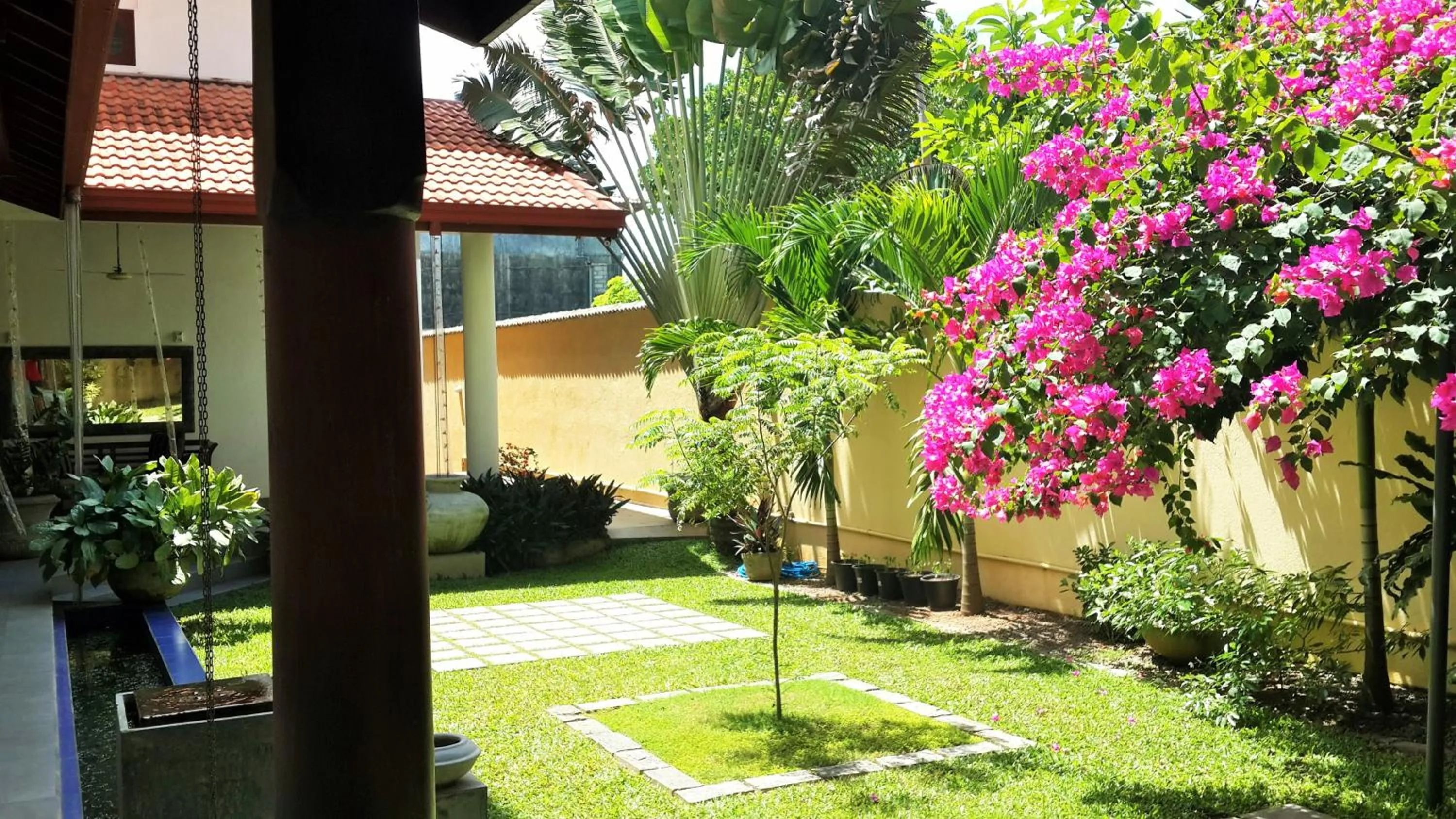 Garden in IMAGINE Villa Hotel