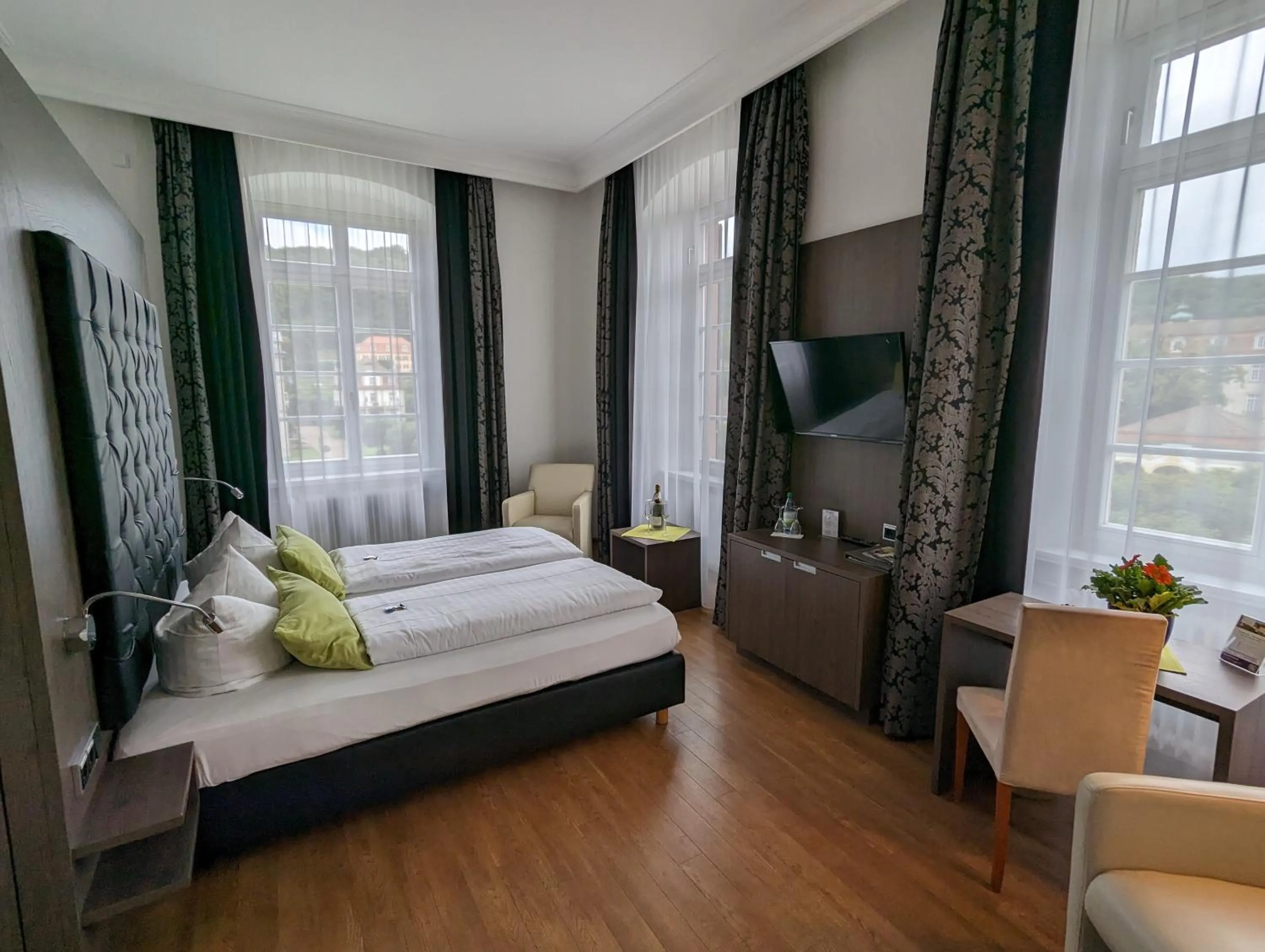 Bed in Badhotel Bad Brückenau